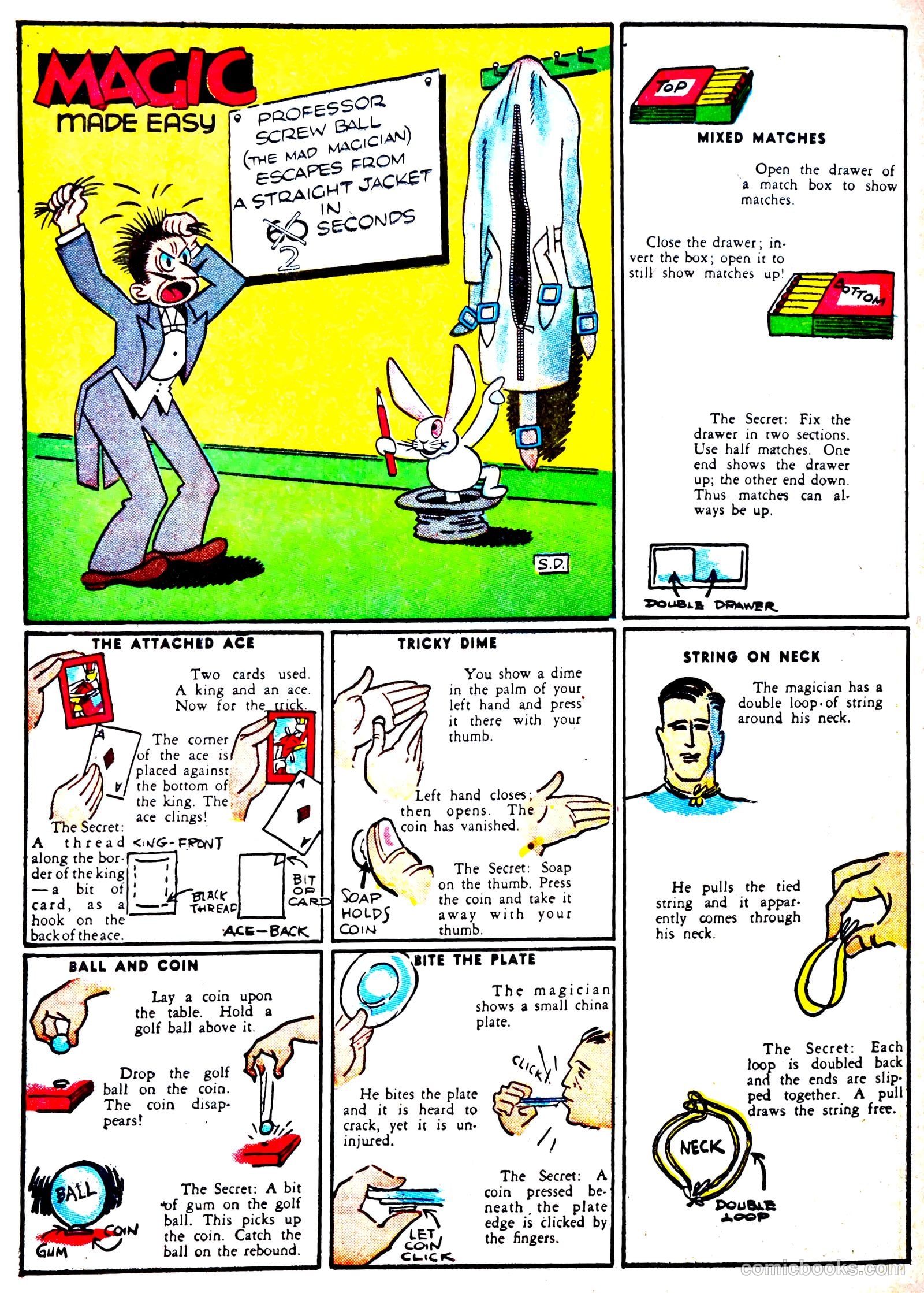 Famous Funnies #71 — page 60 of 62
