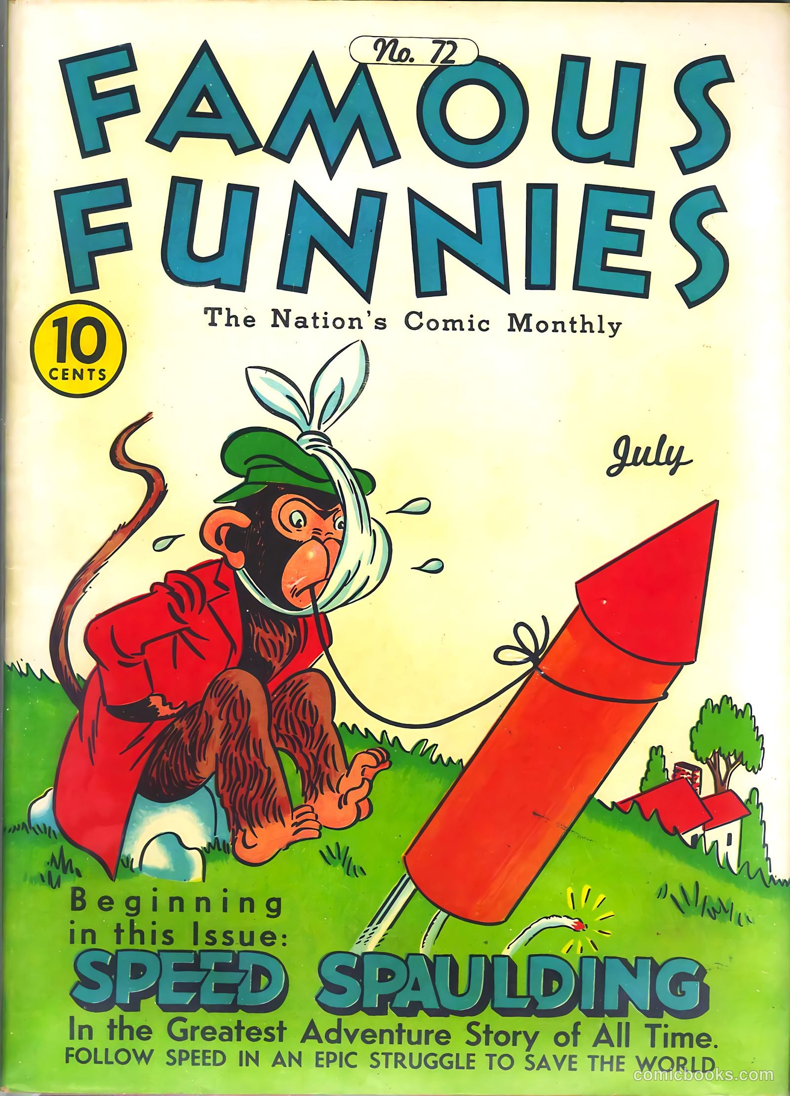Famous Funnies #72 — page 1 of 64