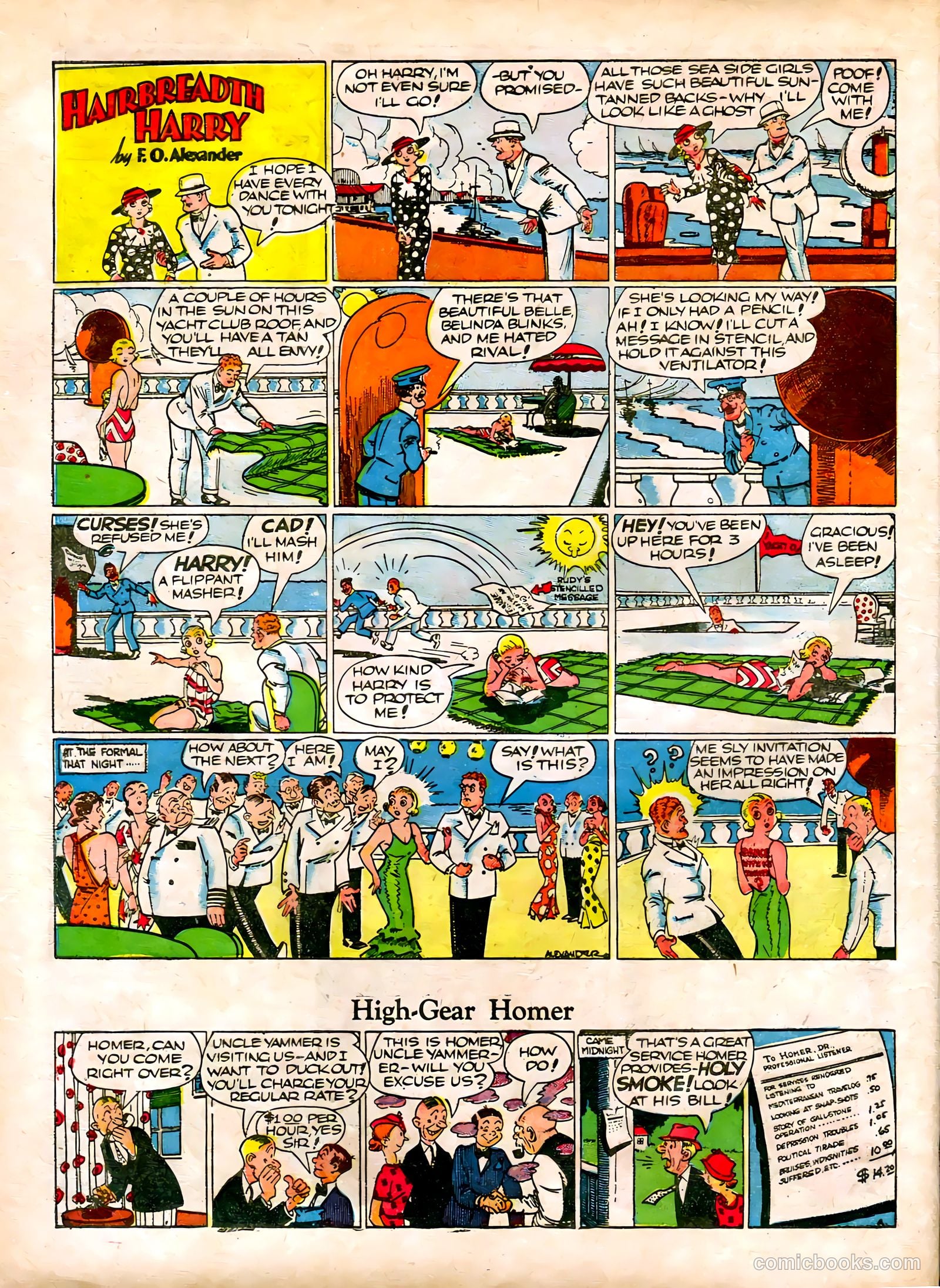Famous Funnies #72 — page 16 of 64