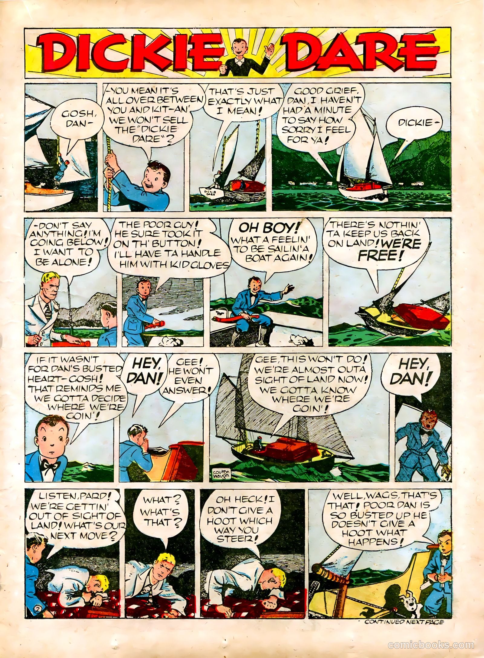 Famous Funnies #72 — page 23 of 64