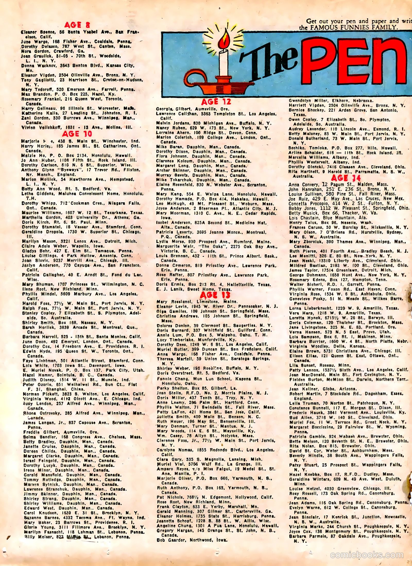 Famous Funnies #72 — page 30 of 64