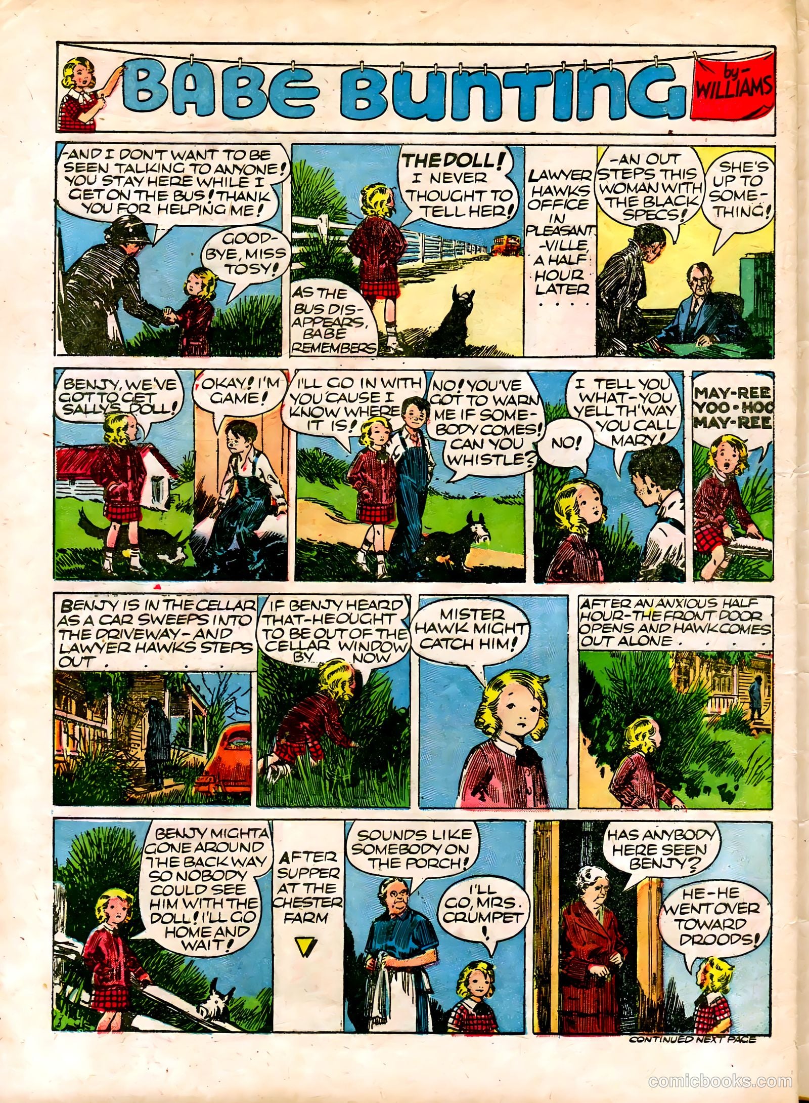 Famous Funnies #72 — page 50 of 64