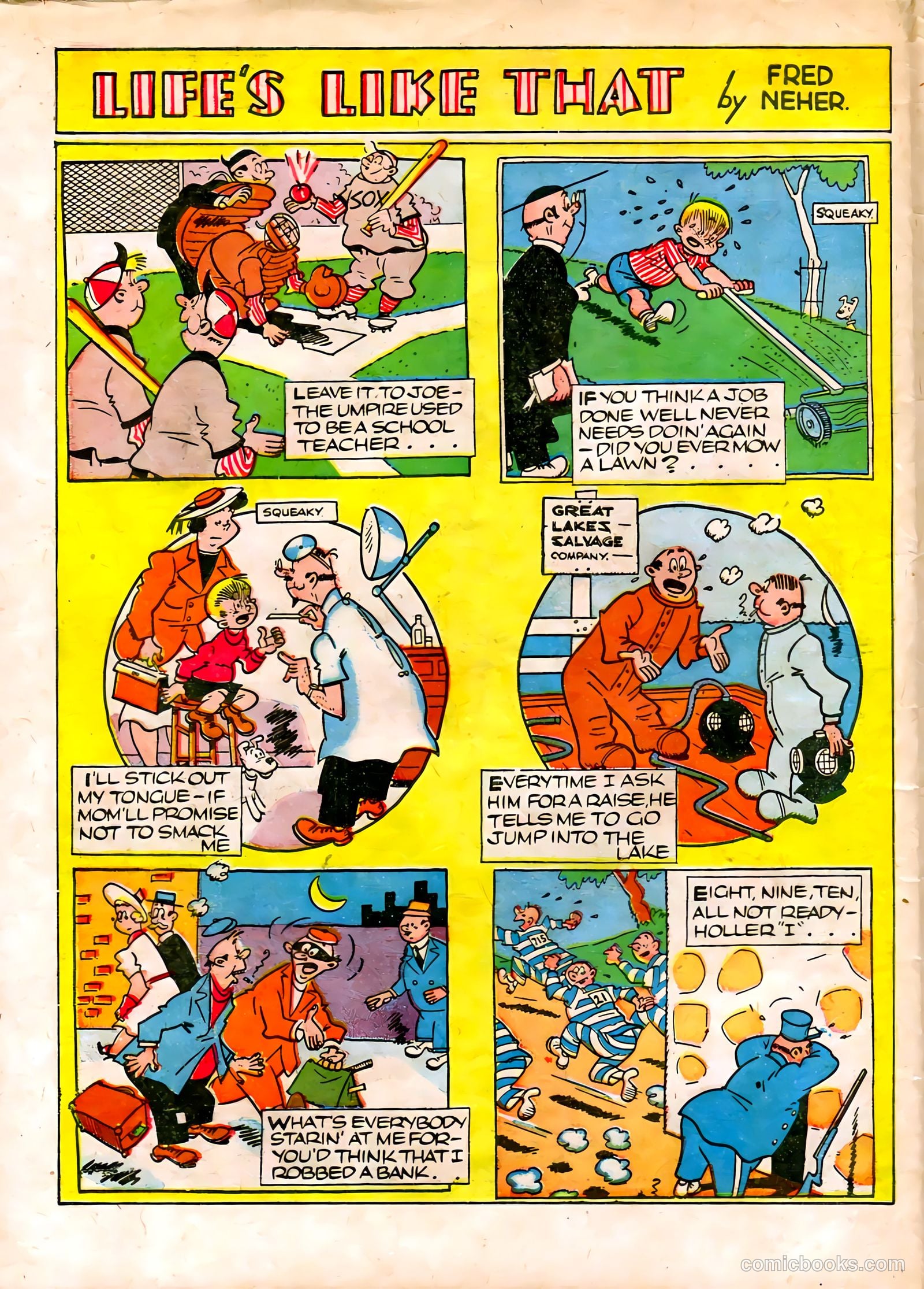 Famous Funnies #72 — page 54 of 64