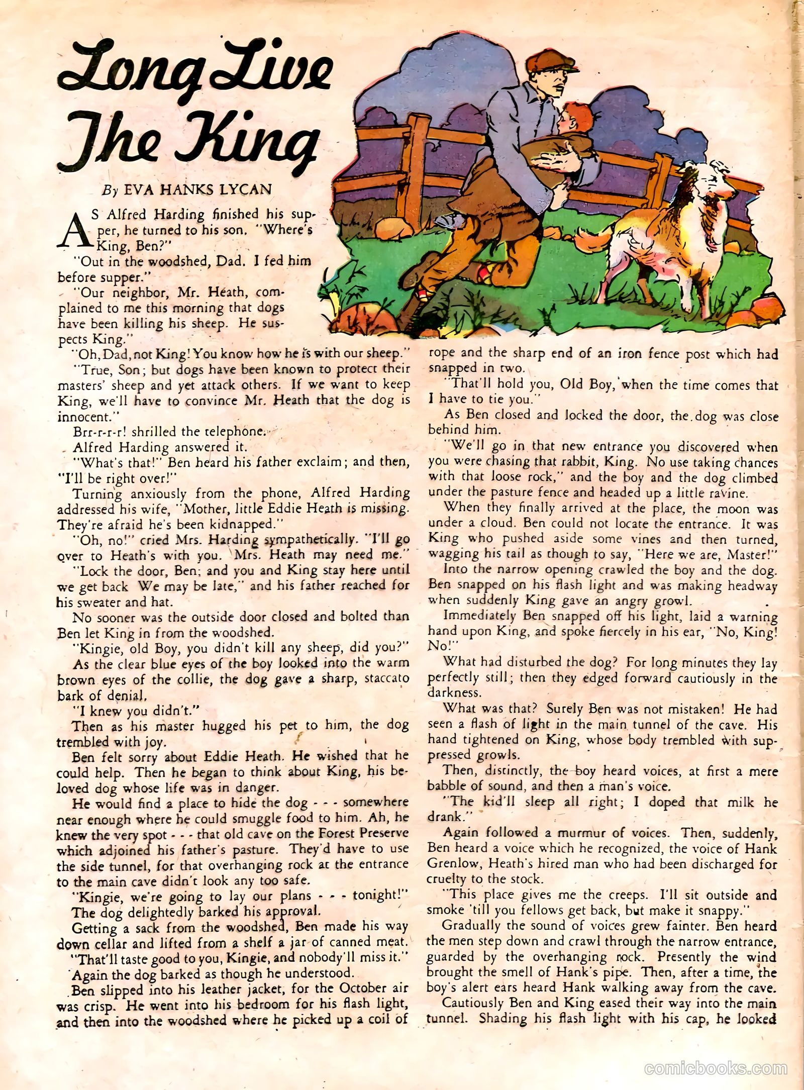 Famous Funnies #72 — page 56 of 64