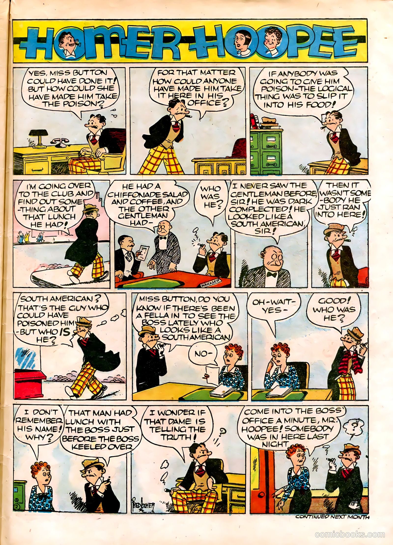 Famous Funnies #72 — page 59 of 64