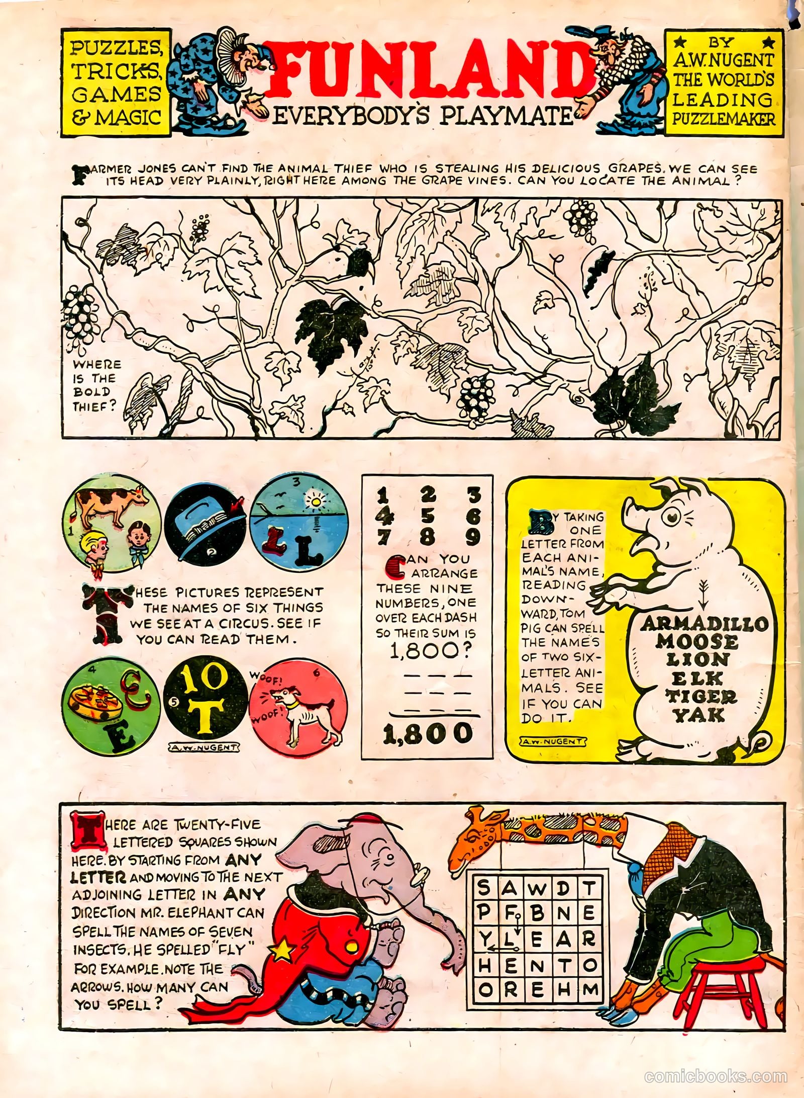 Famous Funnies #72 — page 60 of 64