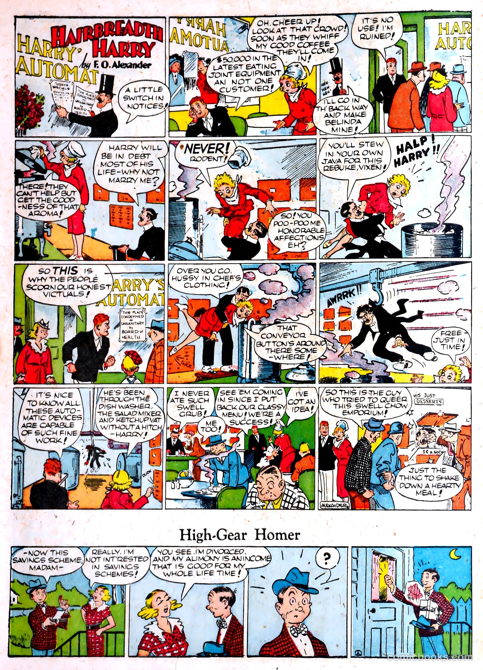 Famous Funnies #73 — page 16 of 62