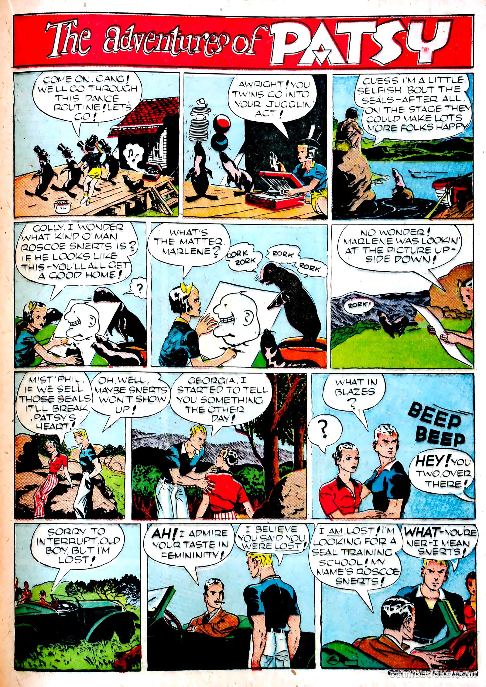 Famous Funnies #73 — page 27 of 62