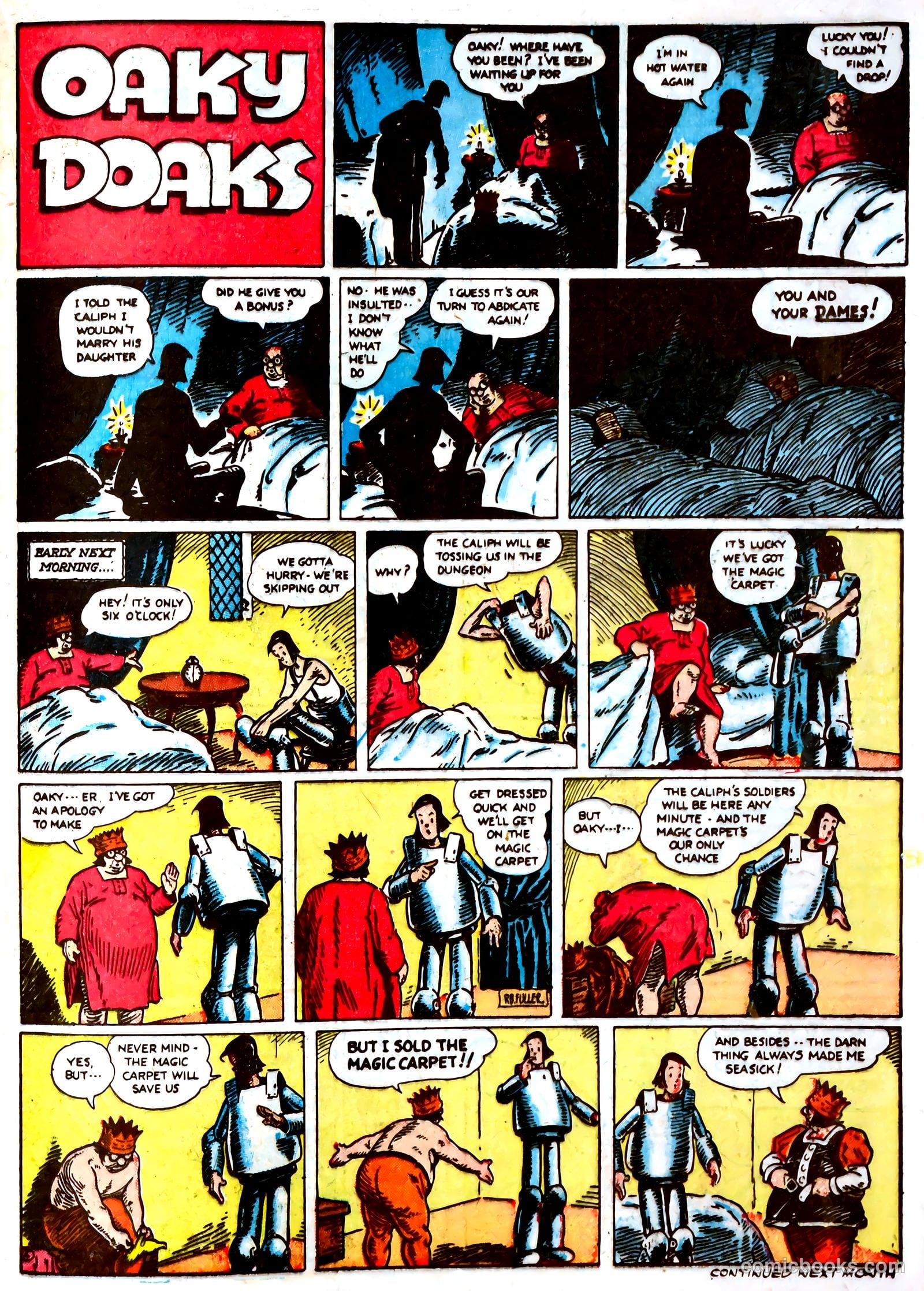Famous Funnies #73 — page 36 of 62