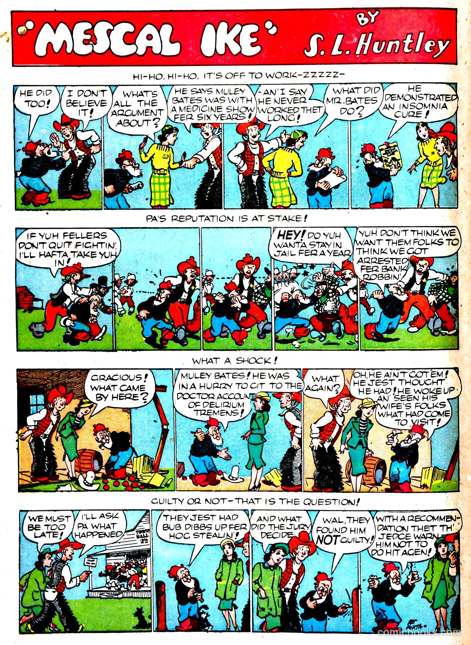 Famous Funnies #73 — page 51 of 62