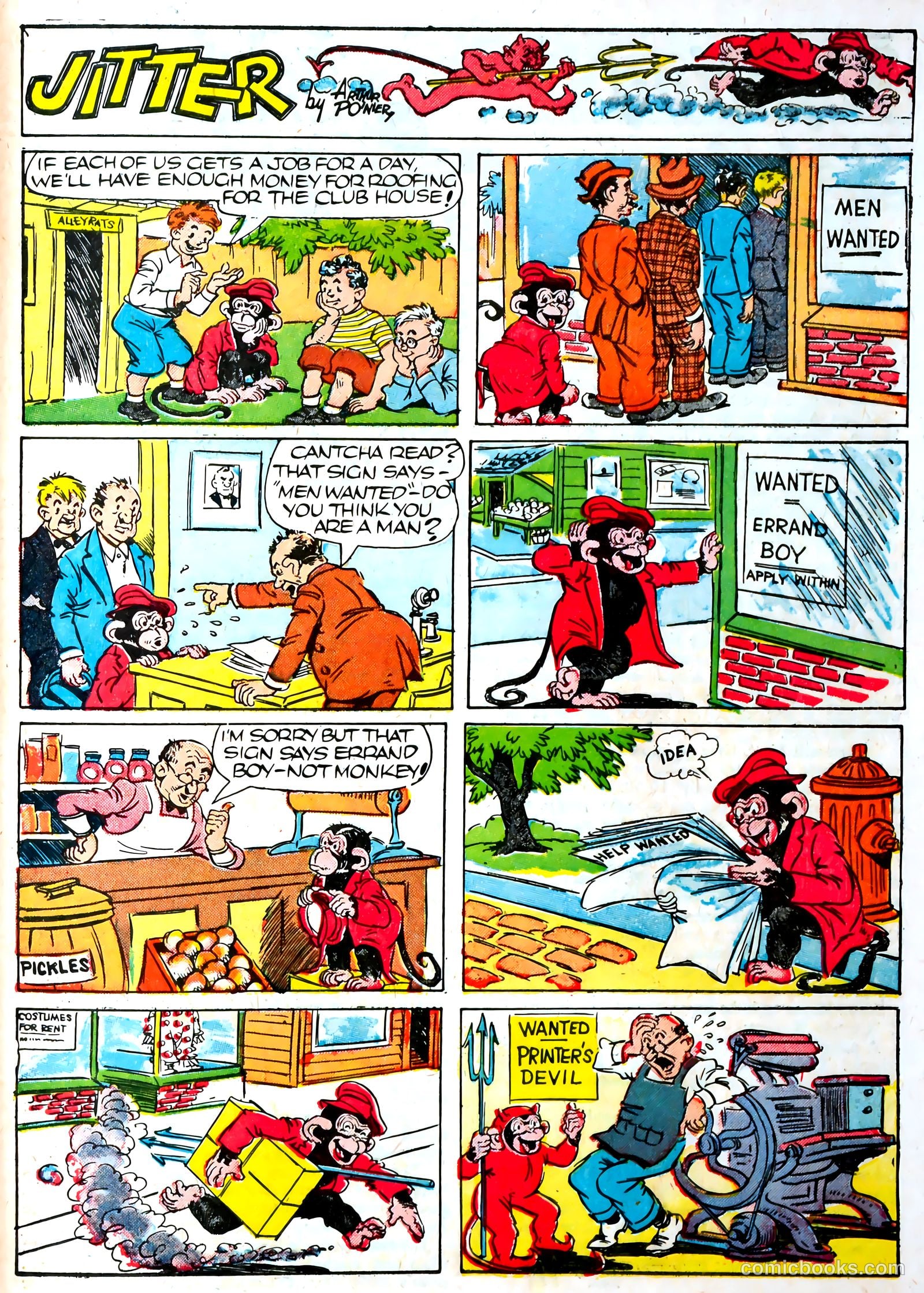 Famous Funnies #73 — page 54 of 62