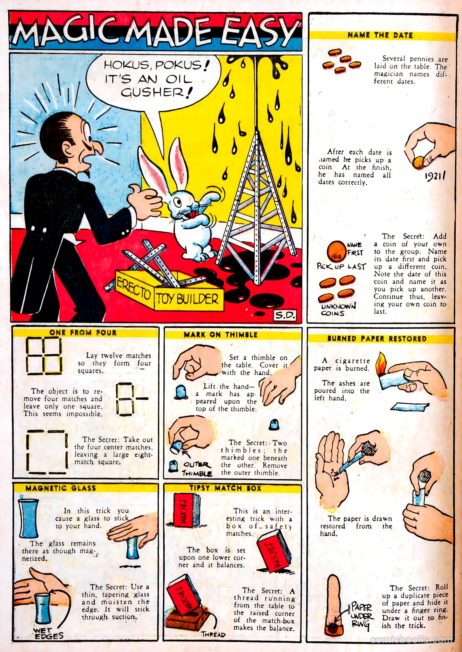 Famous Funnies #73 — page 60 of 62