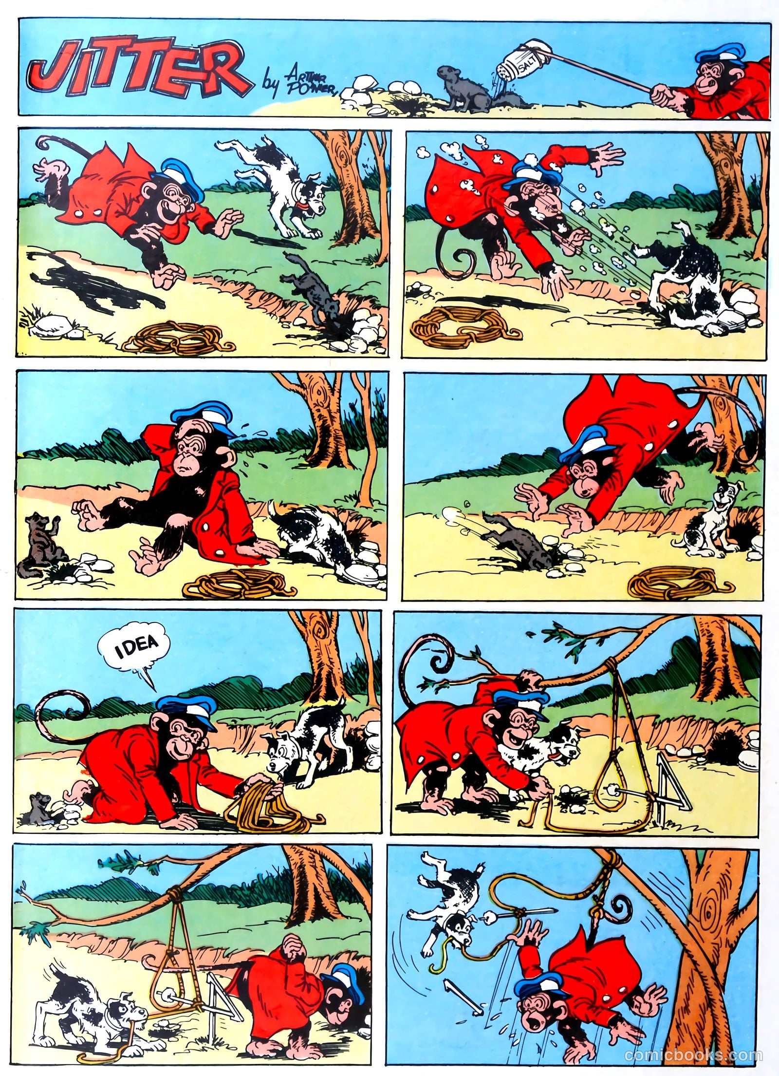 Famous Funnies #73 — page 61 of 62