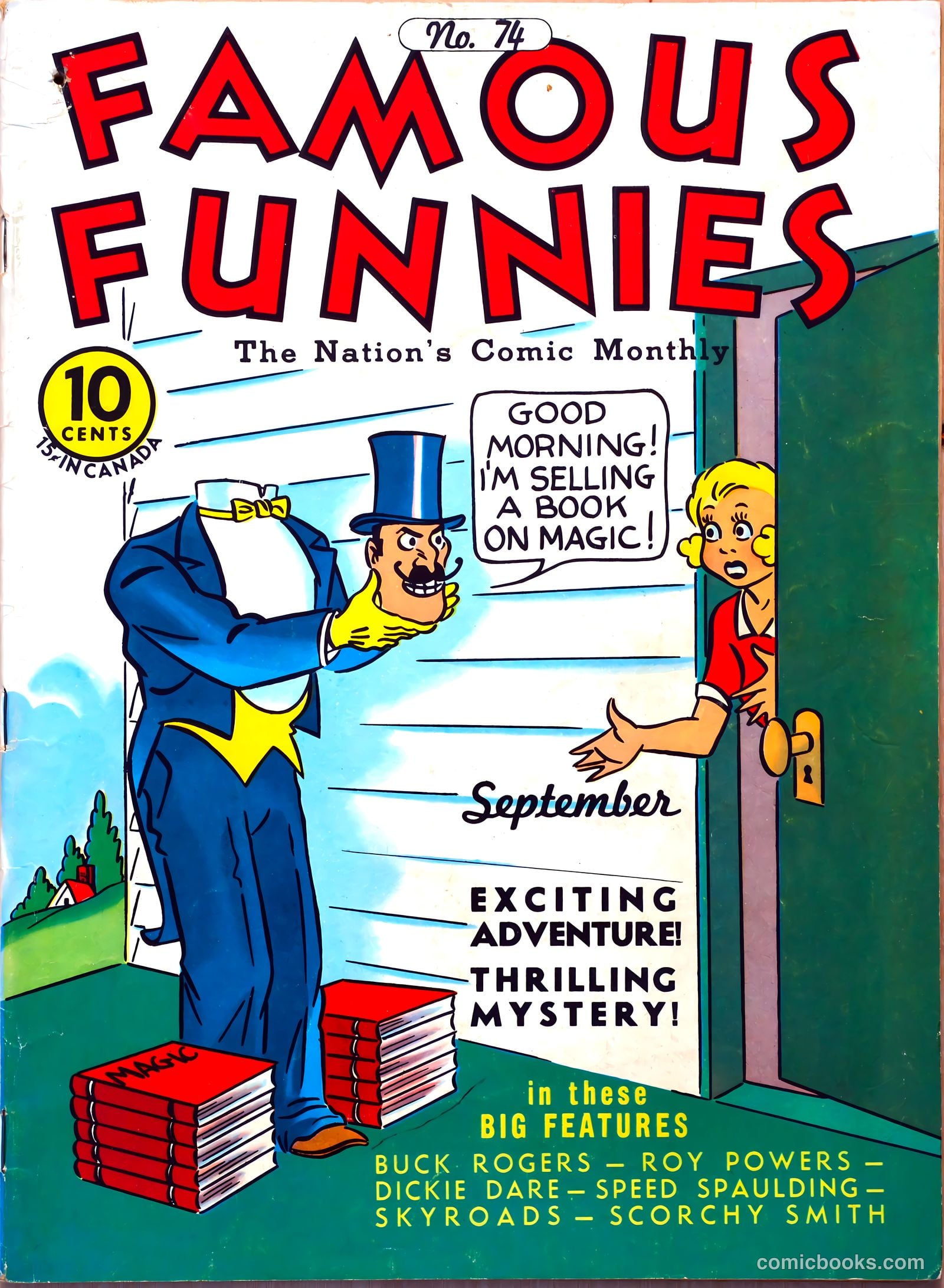 Famous Funnies #74 — page 1 of 62