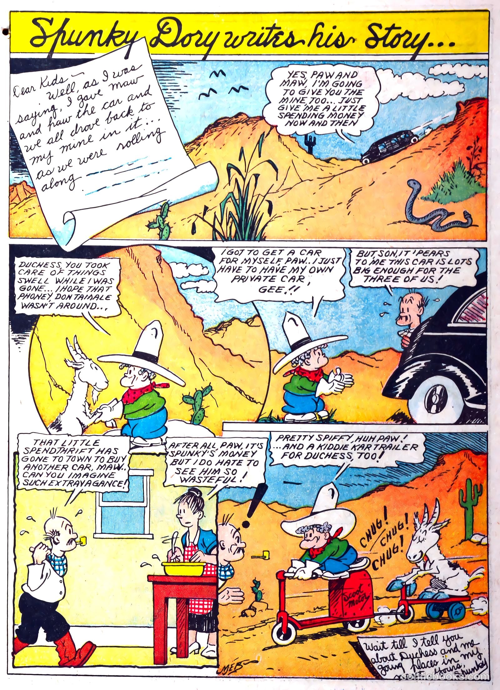 Famous Funnies #74 — page 5 of 62