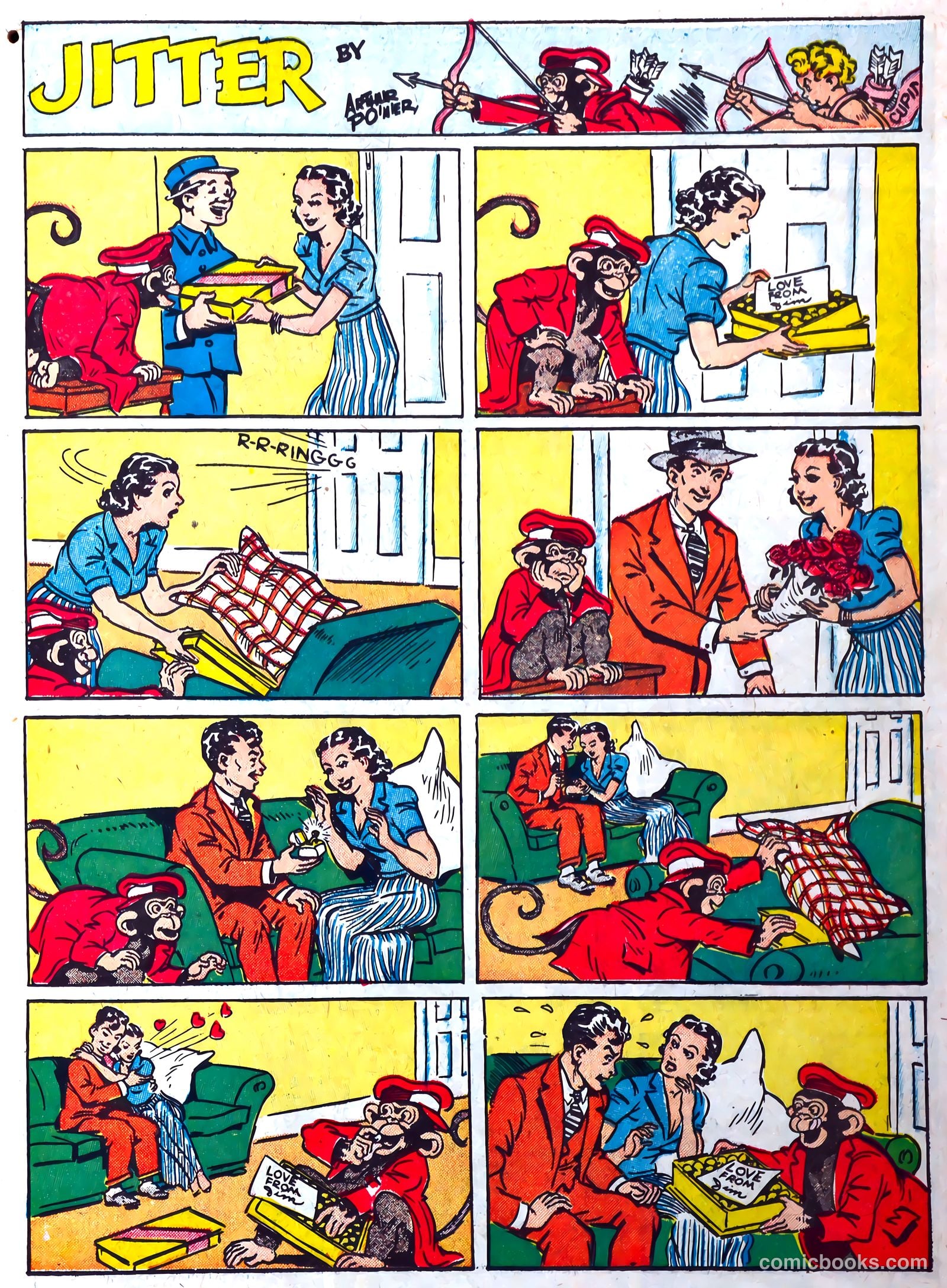 Famous Funnies #74 — page 17 of 62