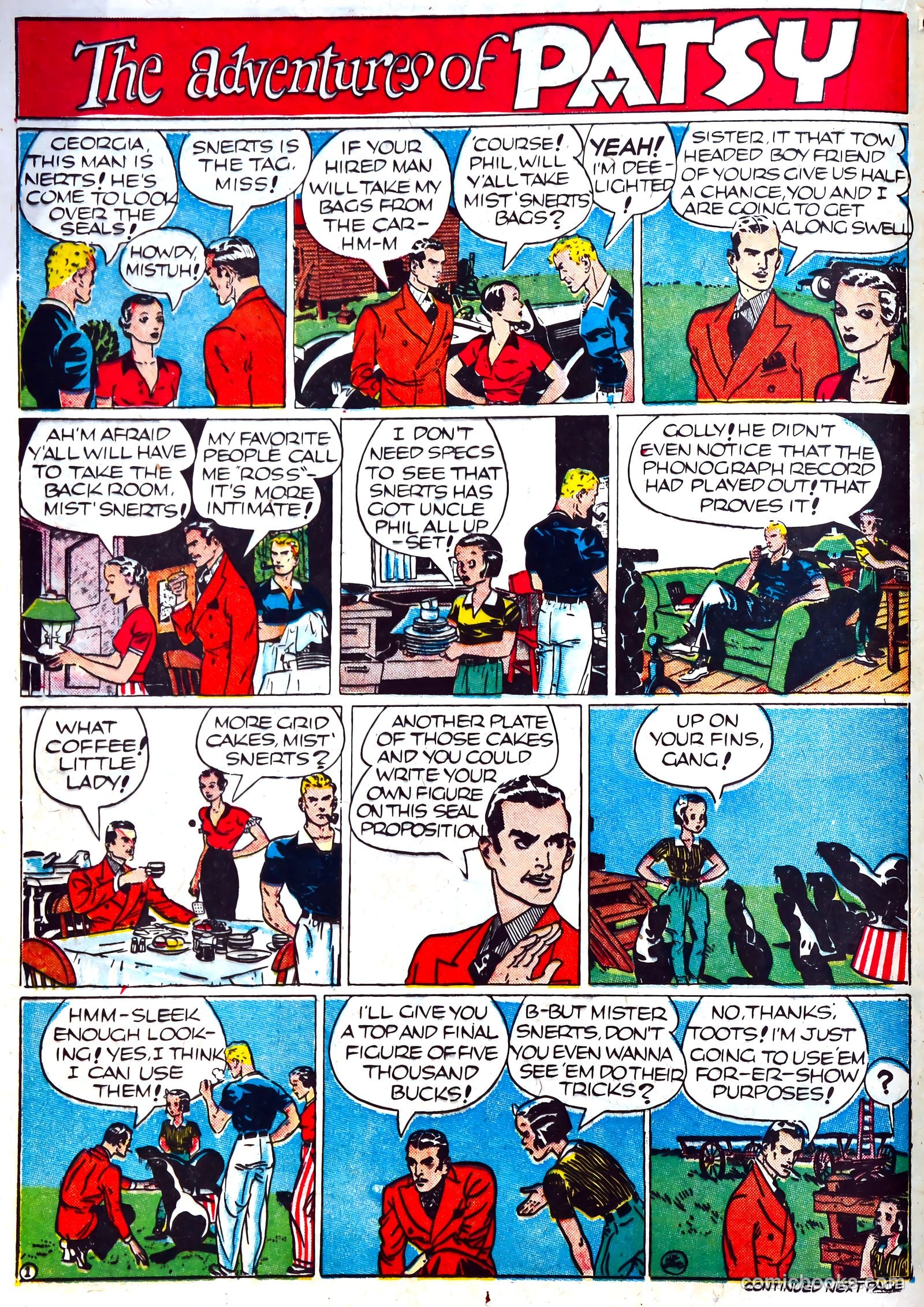 Famous Funnies #74 — page 26 of 62
