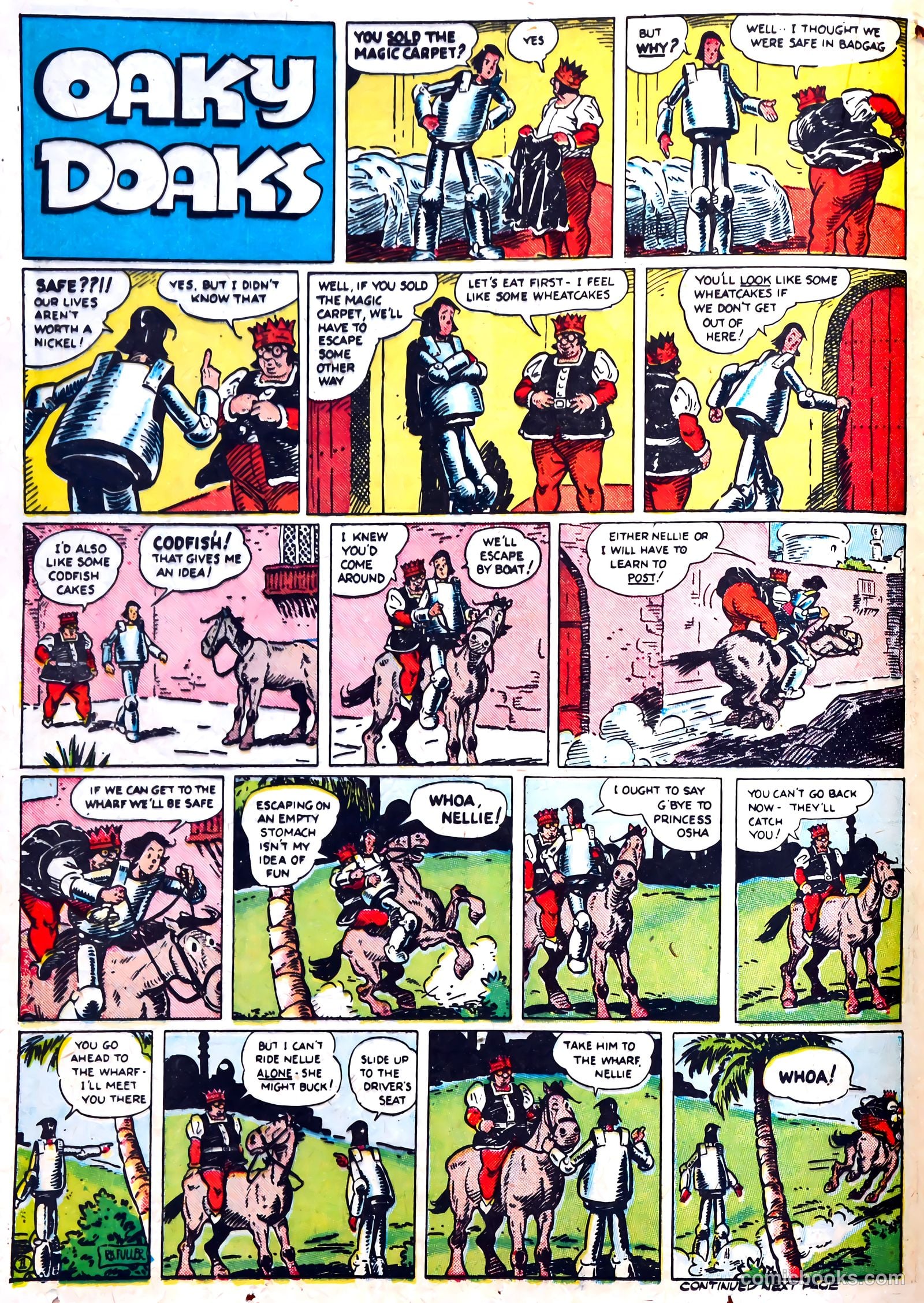 Famous Funnies #74 — page 33 of 62