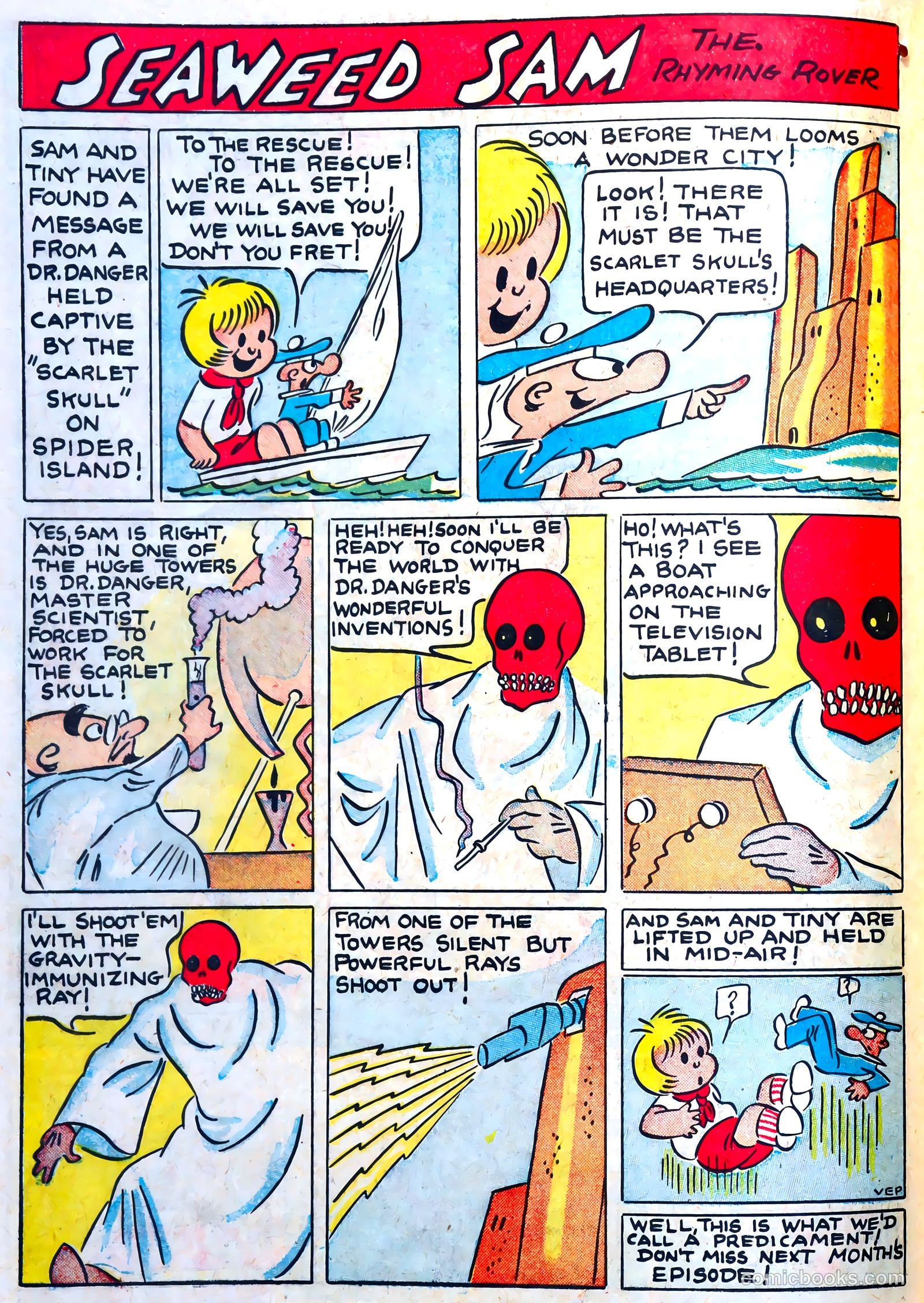Famous Funnies #74 — page 37 of 62