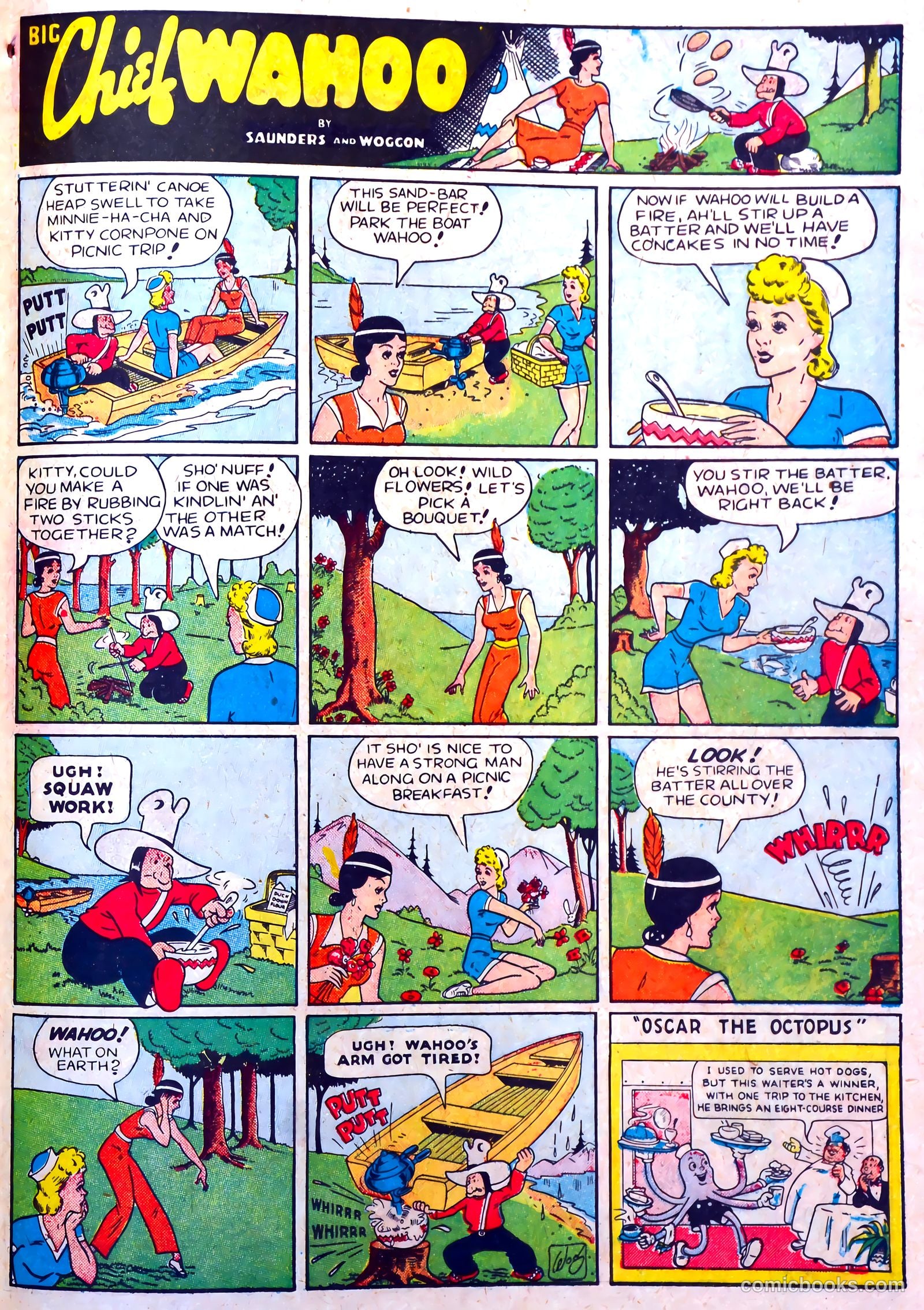 Famous Funnies #74 — page 38 of 62