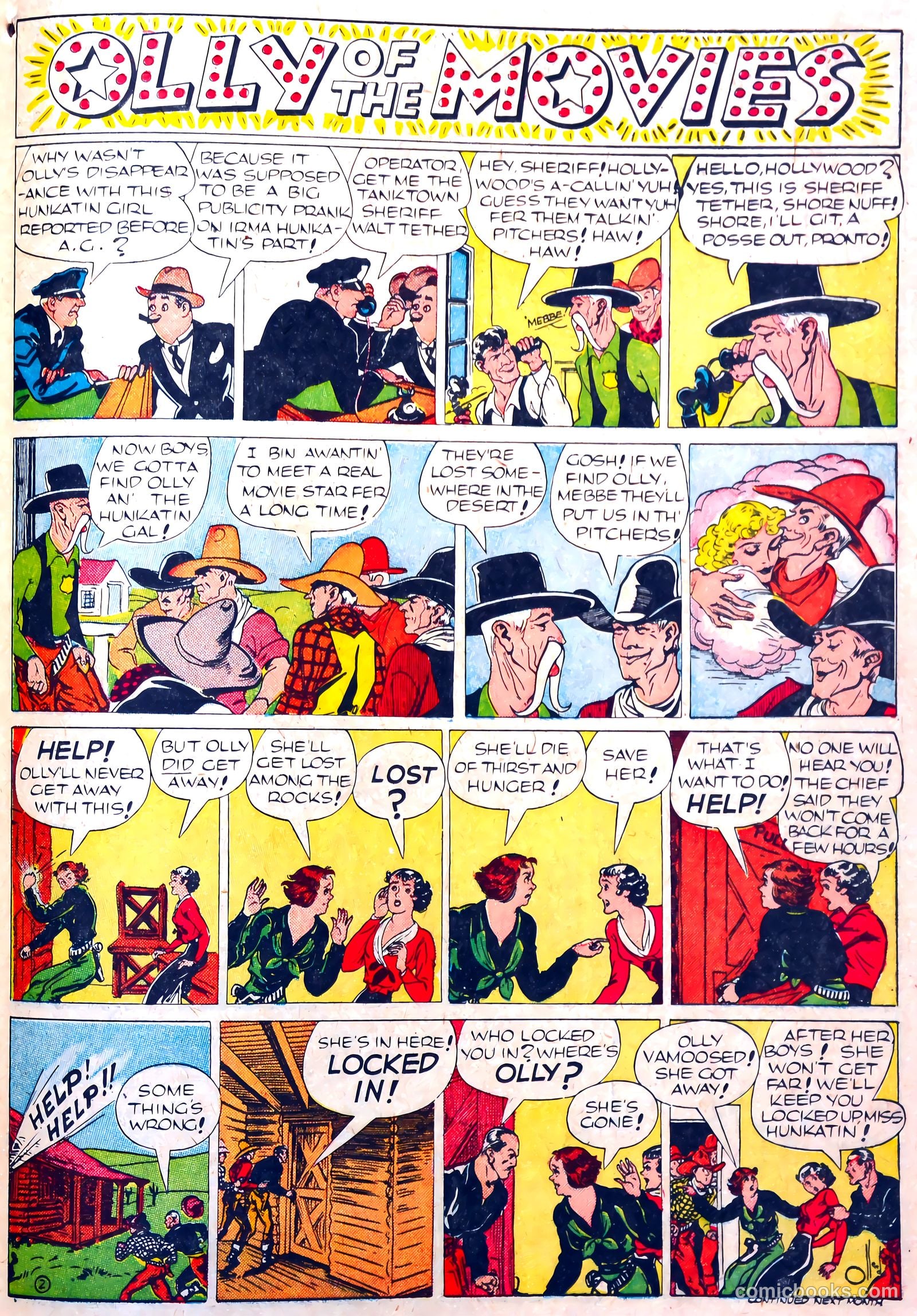 Famous Funnies #74 — page 40 of 62