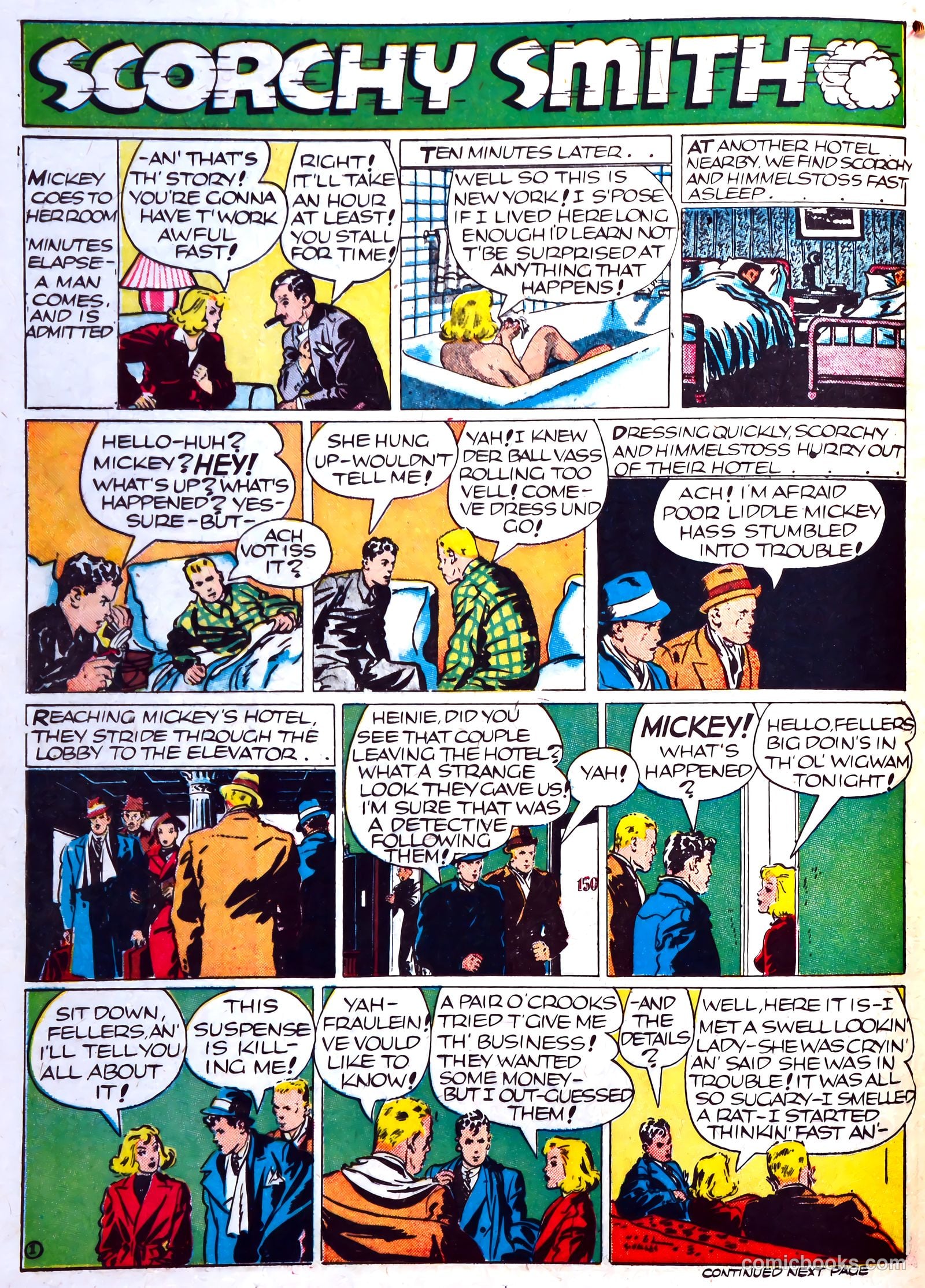 Famous Funnies #74 — page 41 of 62