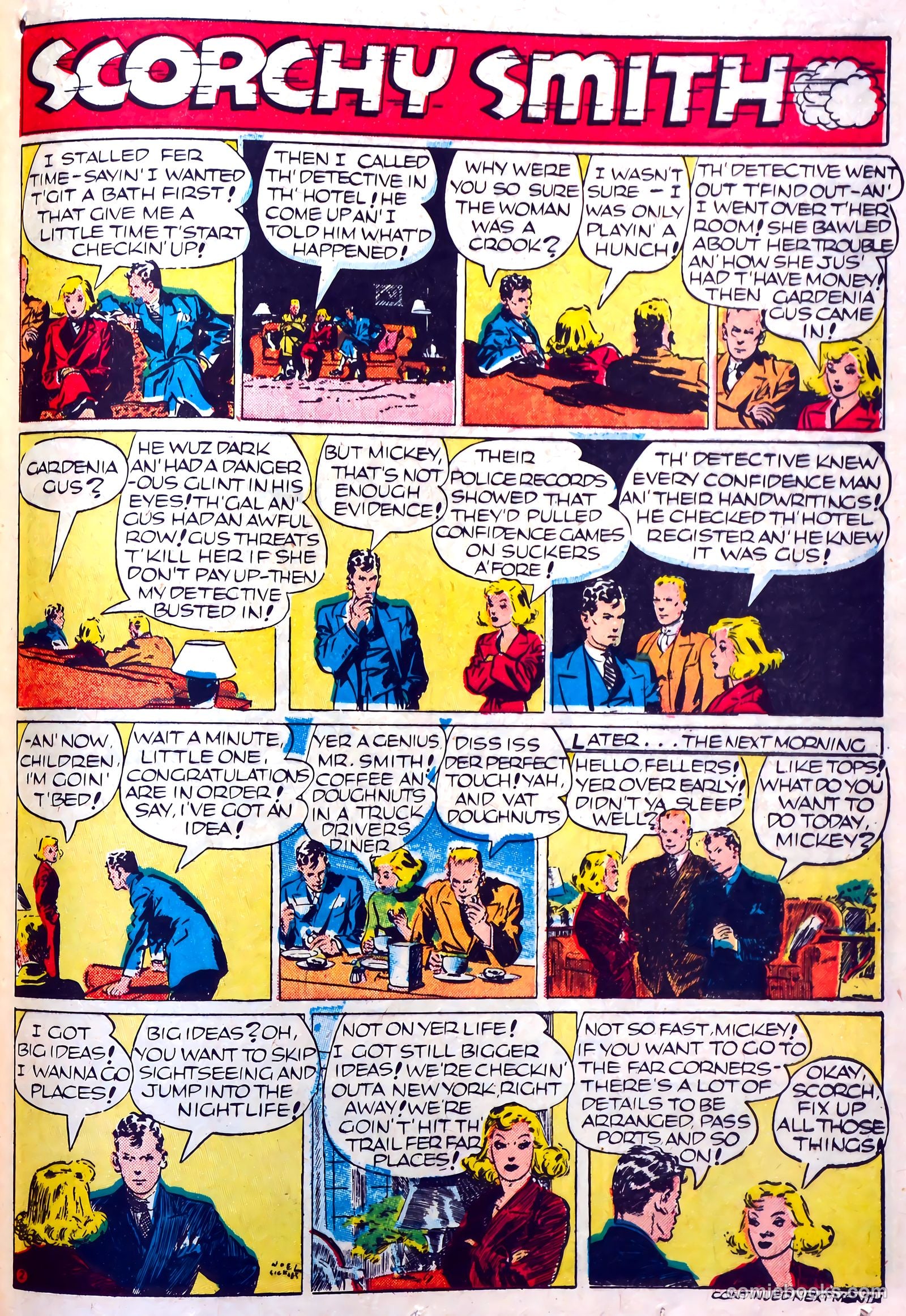 Famous Funnies #74 — page 42 of 62