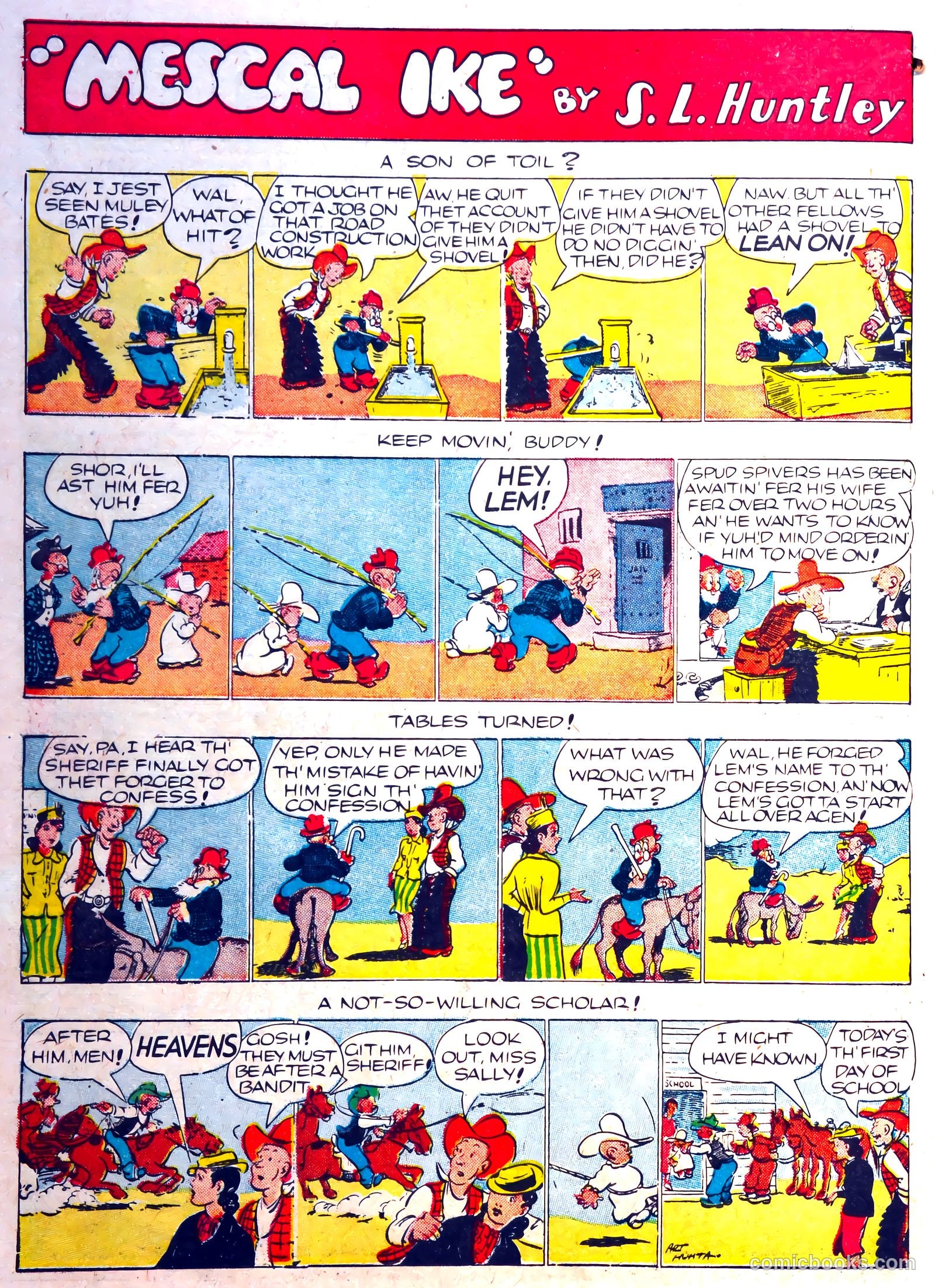 Famous Funnies #74 — page 51 of 62