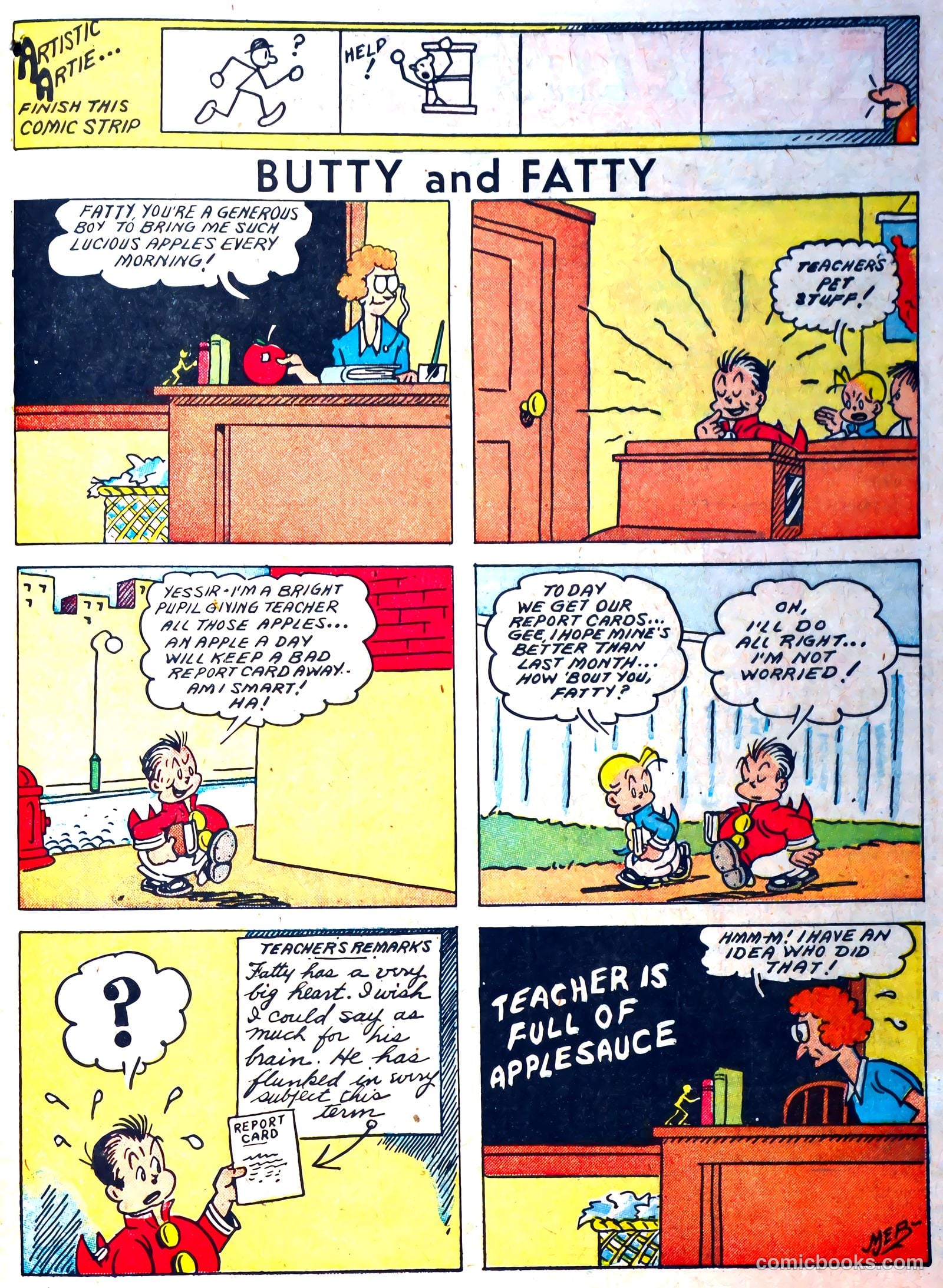 Famous Funnies #74 — page 54 of 62