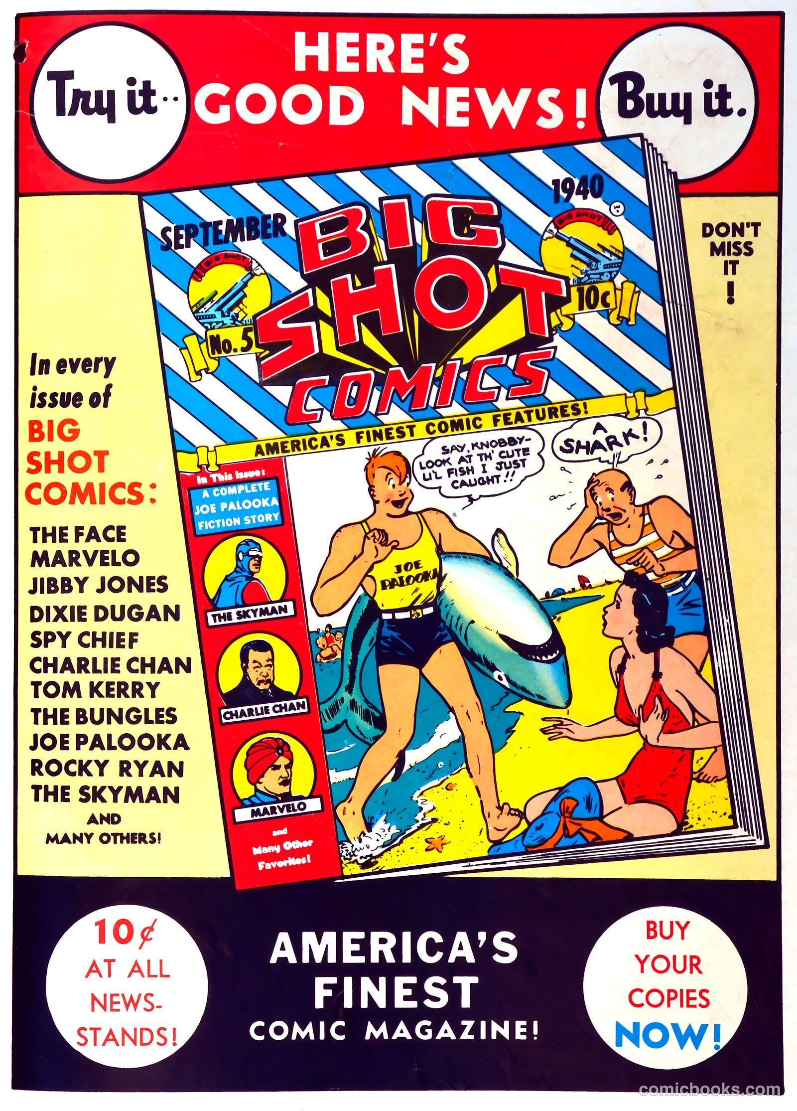 Famous Funnies #74 — page 61 of 62