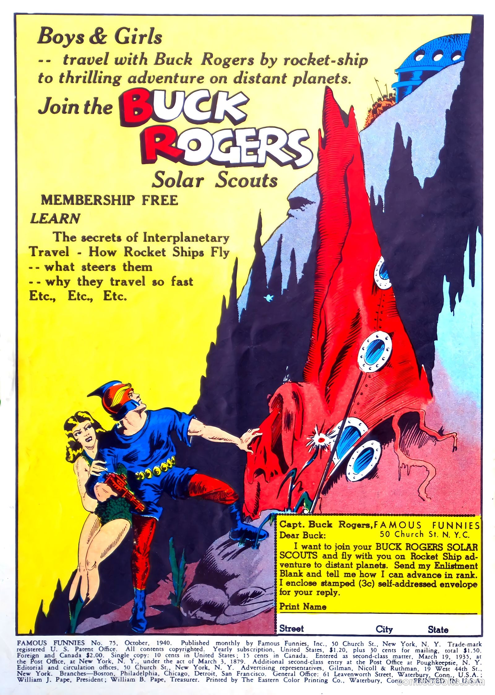 Famous Funnies #75 — page 2 of 62