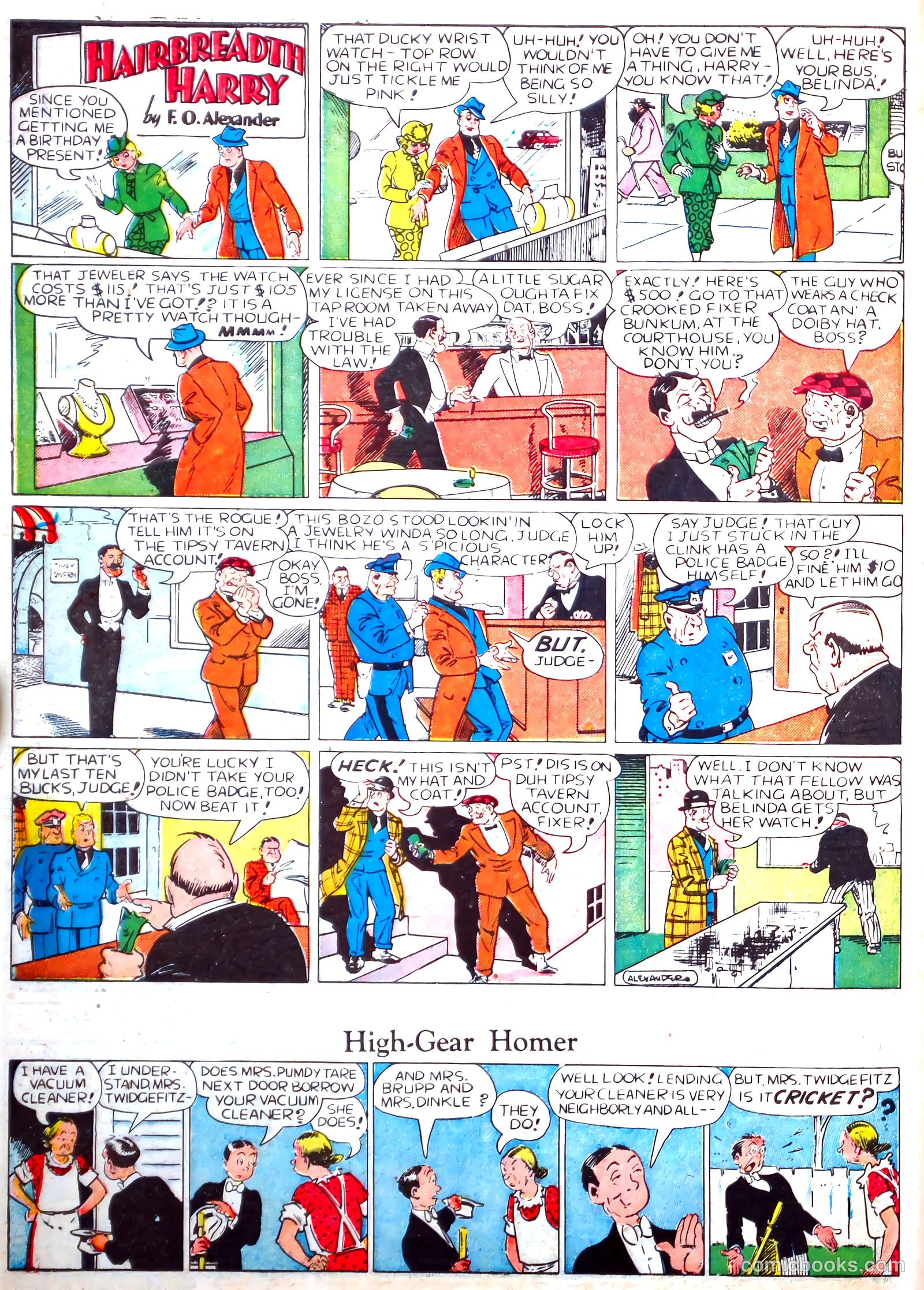 Famous Funnies #75 — page 16 of 62