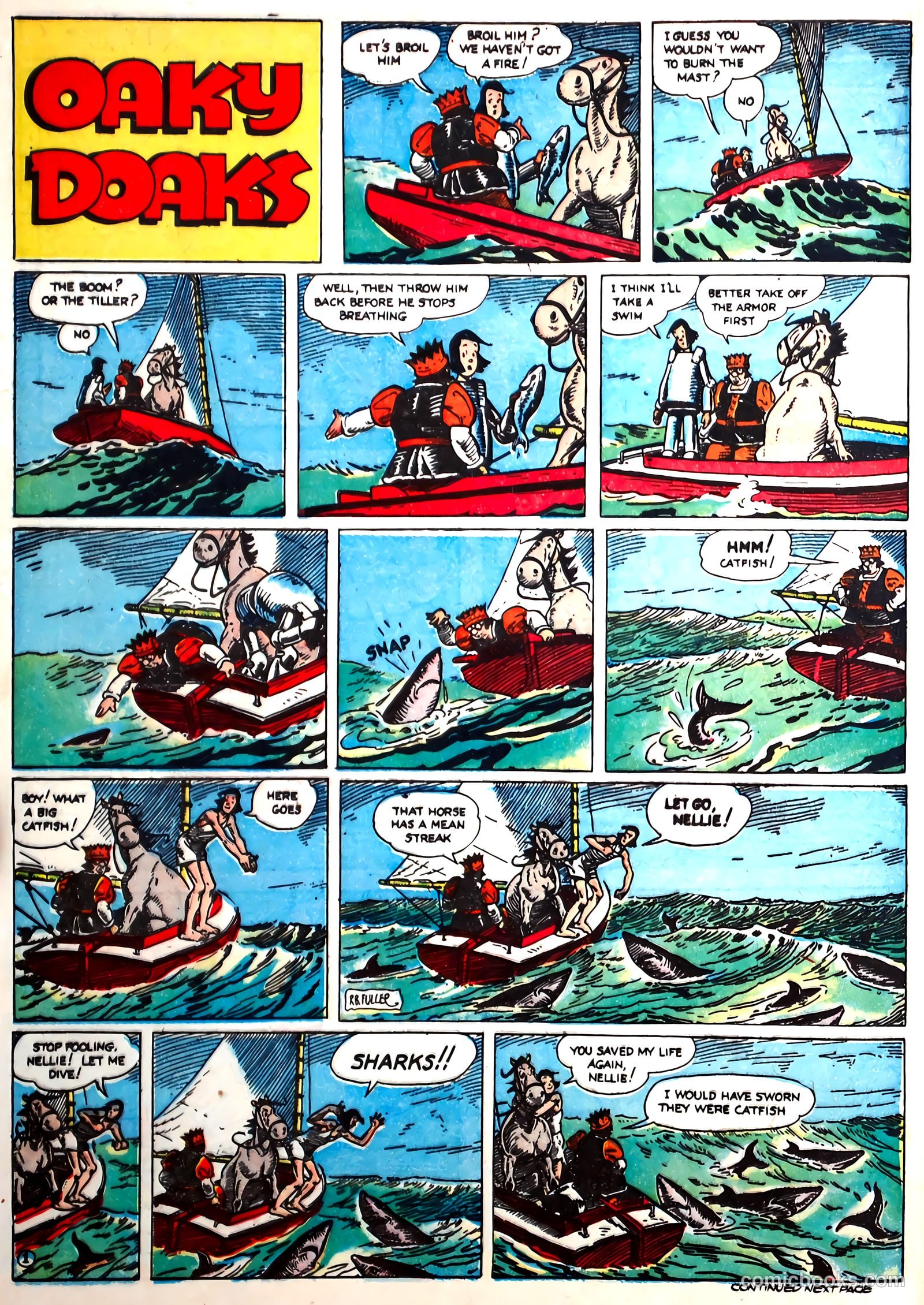 Famous Funnies #75 — page 33 of 62