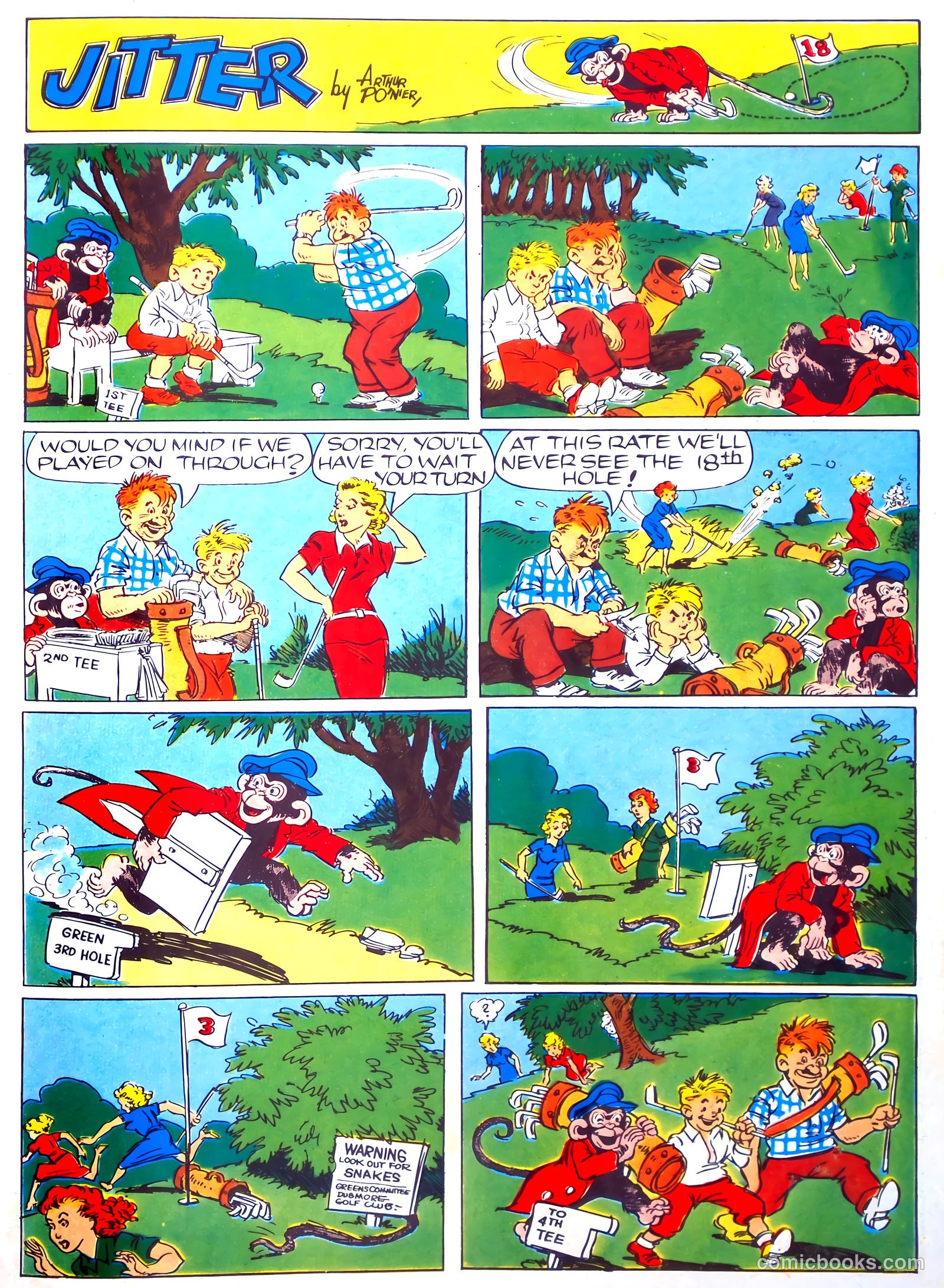 Famous Funnies #75 — page 61 of 62