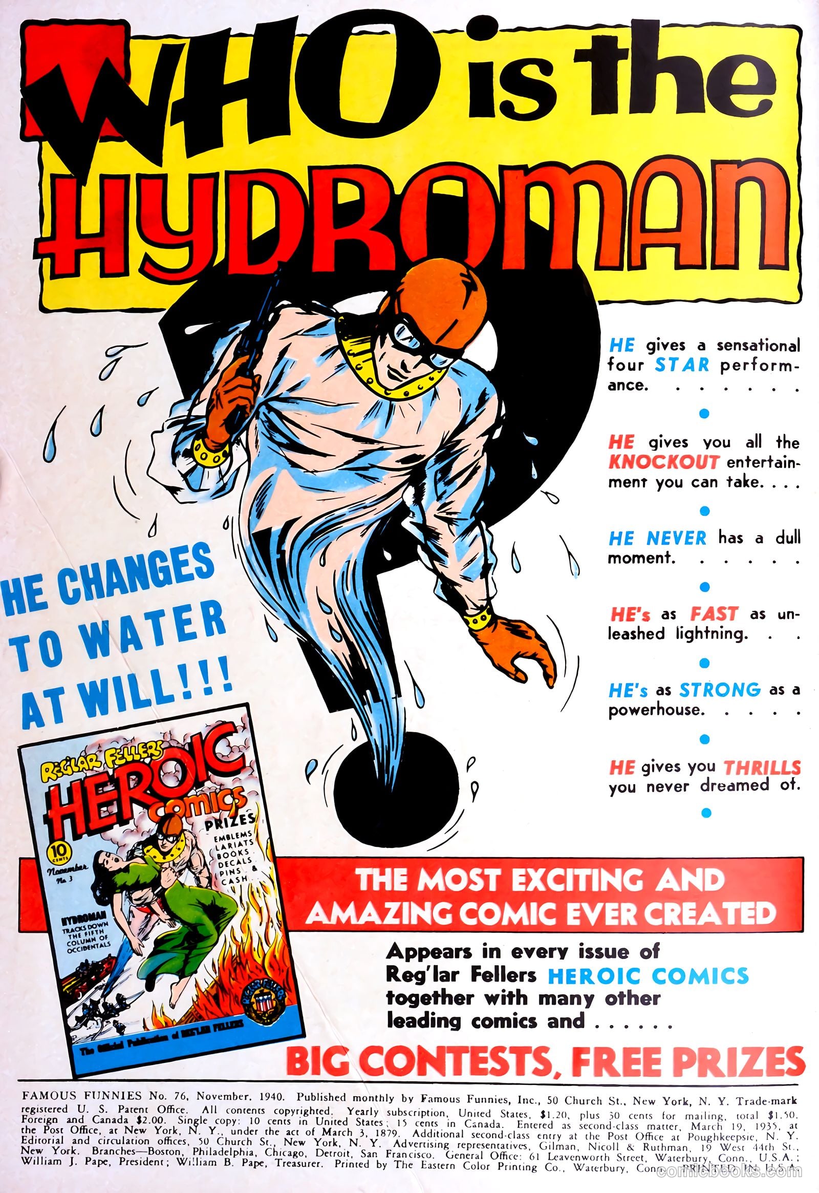 Famous Funnies #76 — page 2 of 62