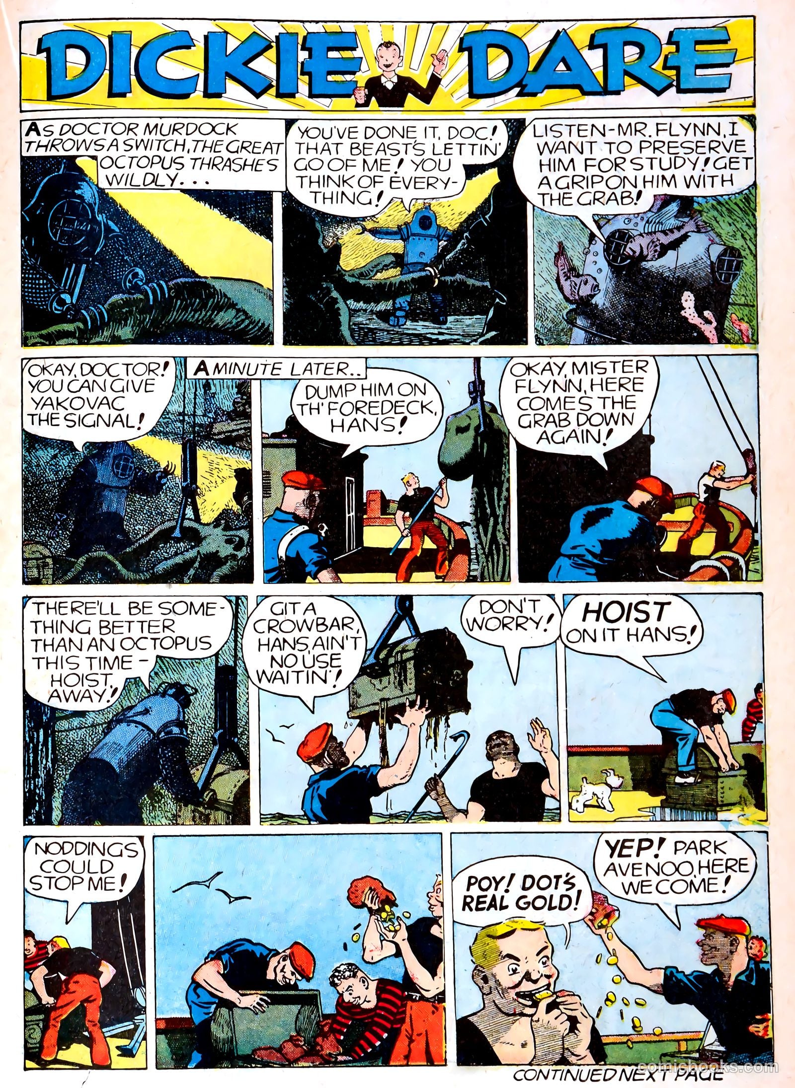Famous Funnies #76 — page 23 of 62