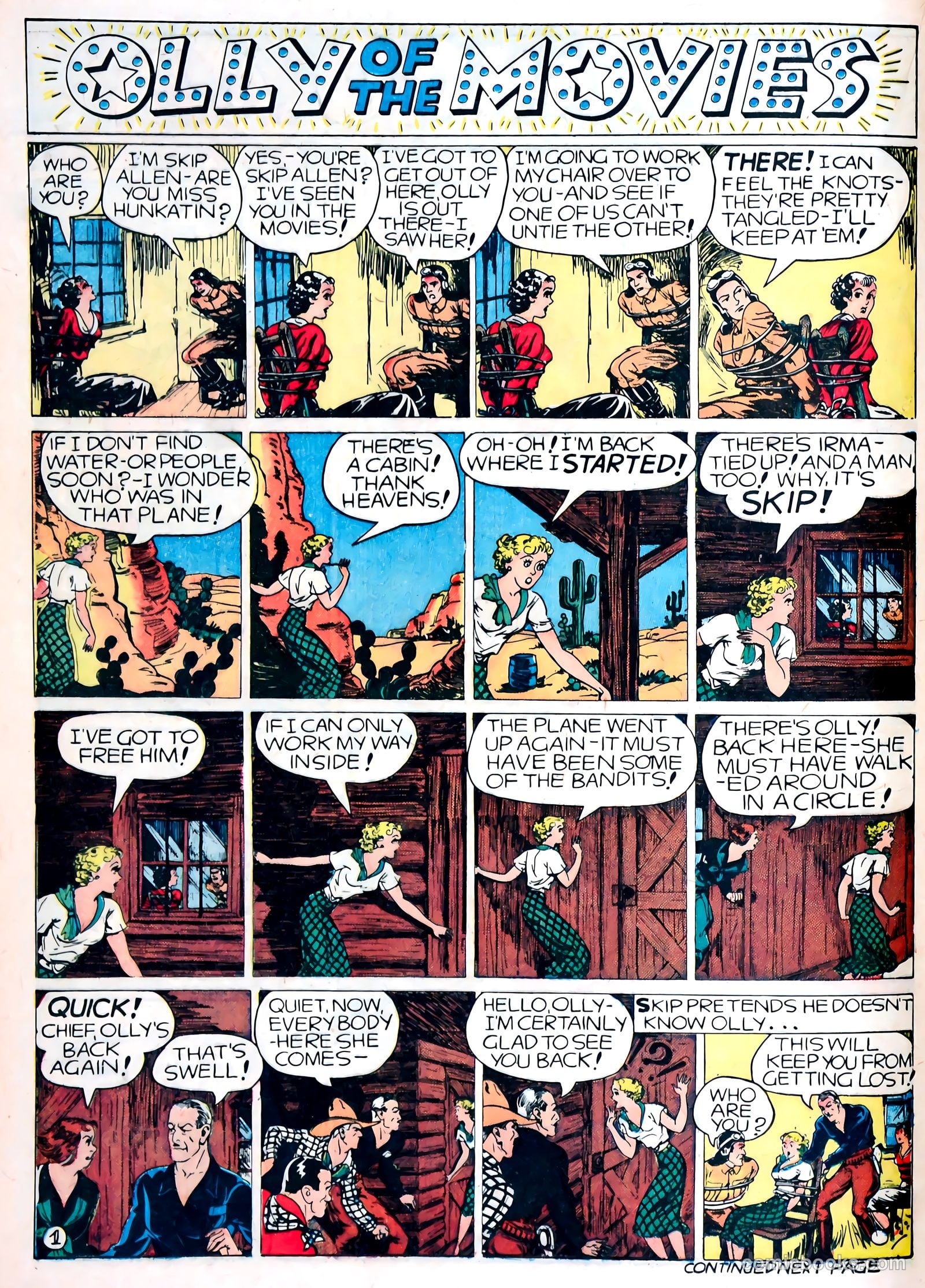 Famous Funnies #76 — page 39 of 62