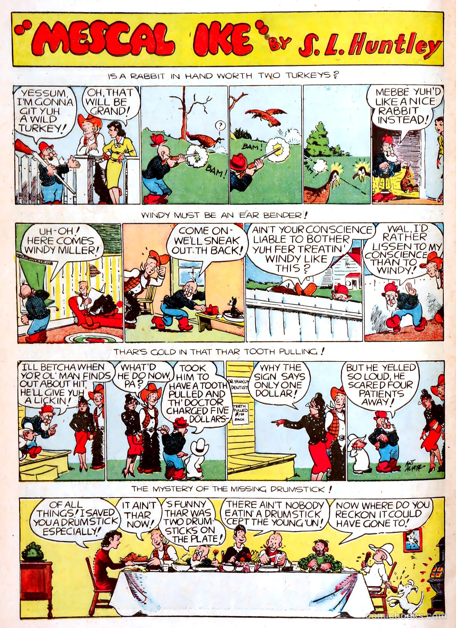 Famous Funnies #76 — page 51 of 62