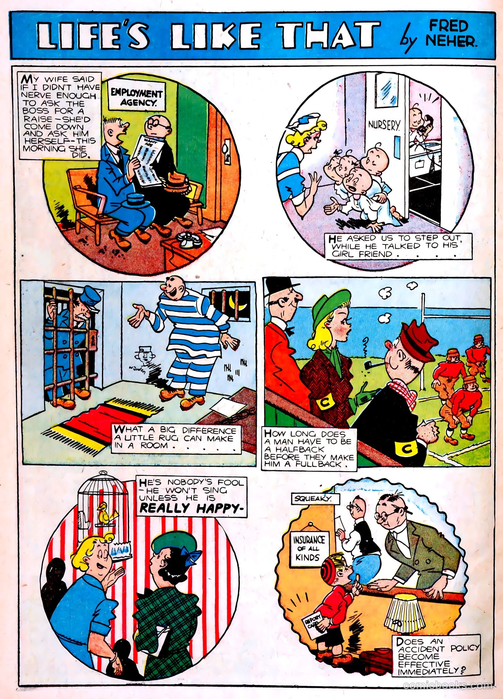 Famous Funnies #76 — page 53 of 62