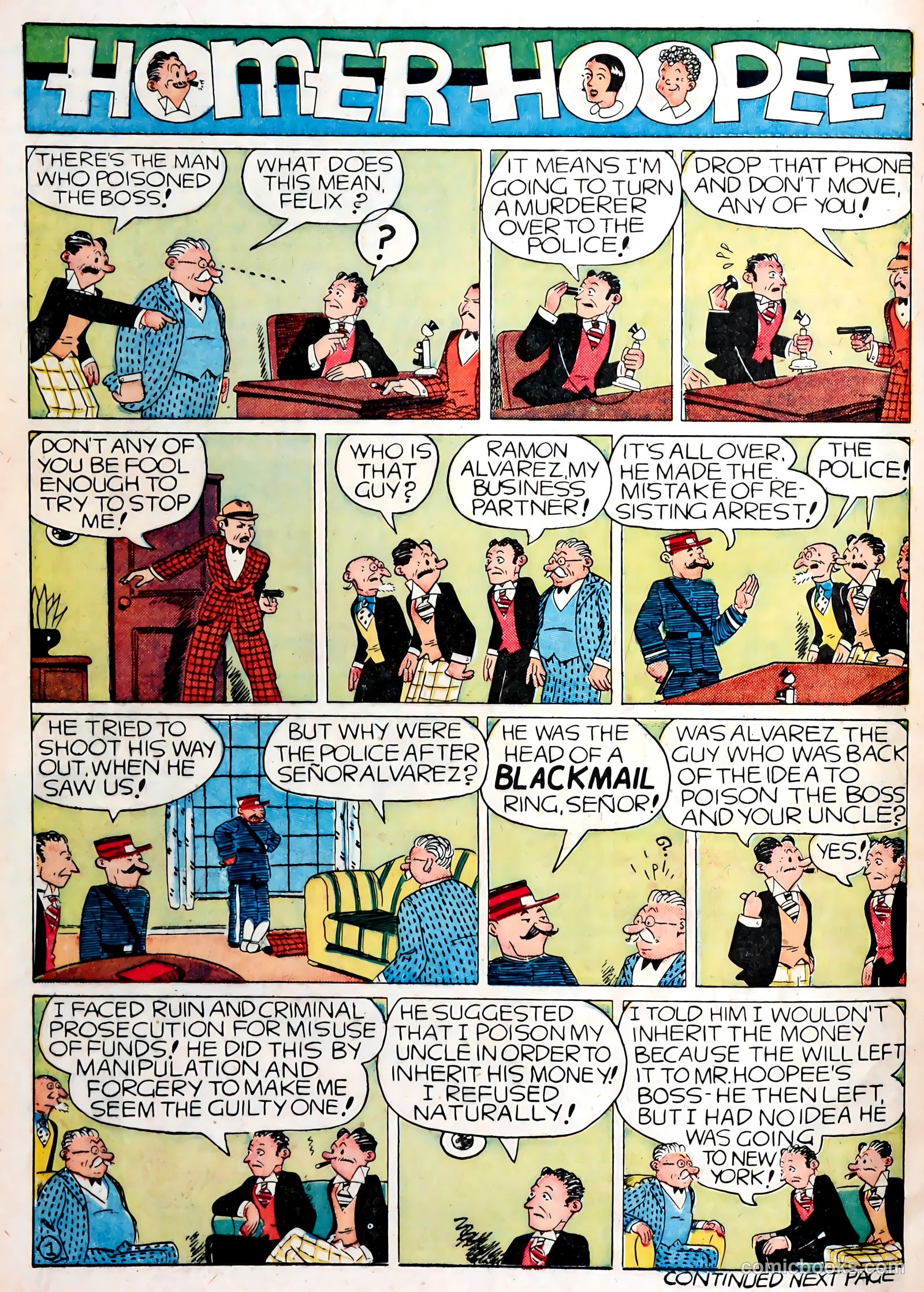 Famous Funnies #76 — page 56 of 62