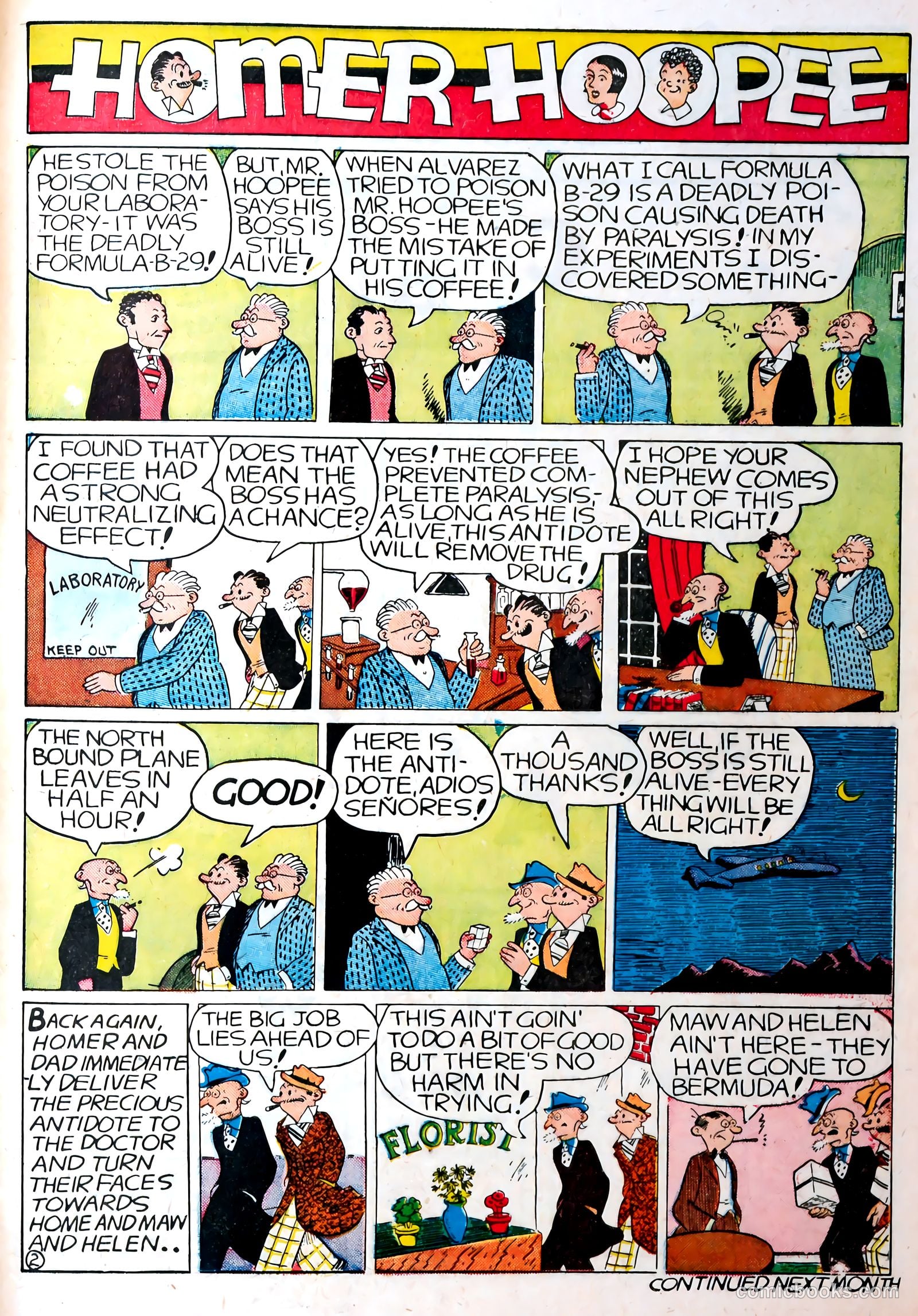 Famous Funnies #76 — page 57 of 62