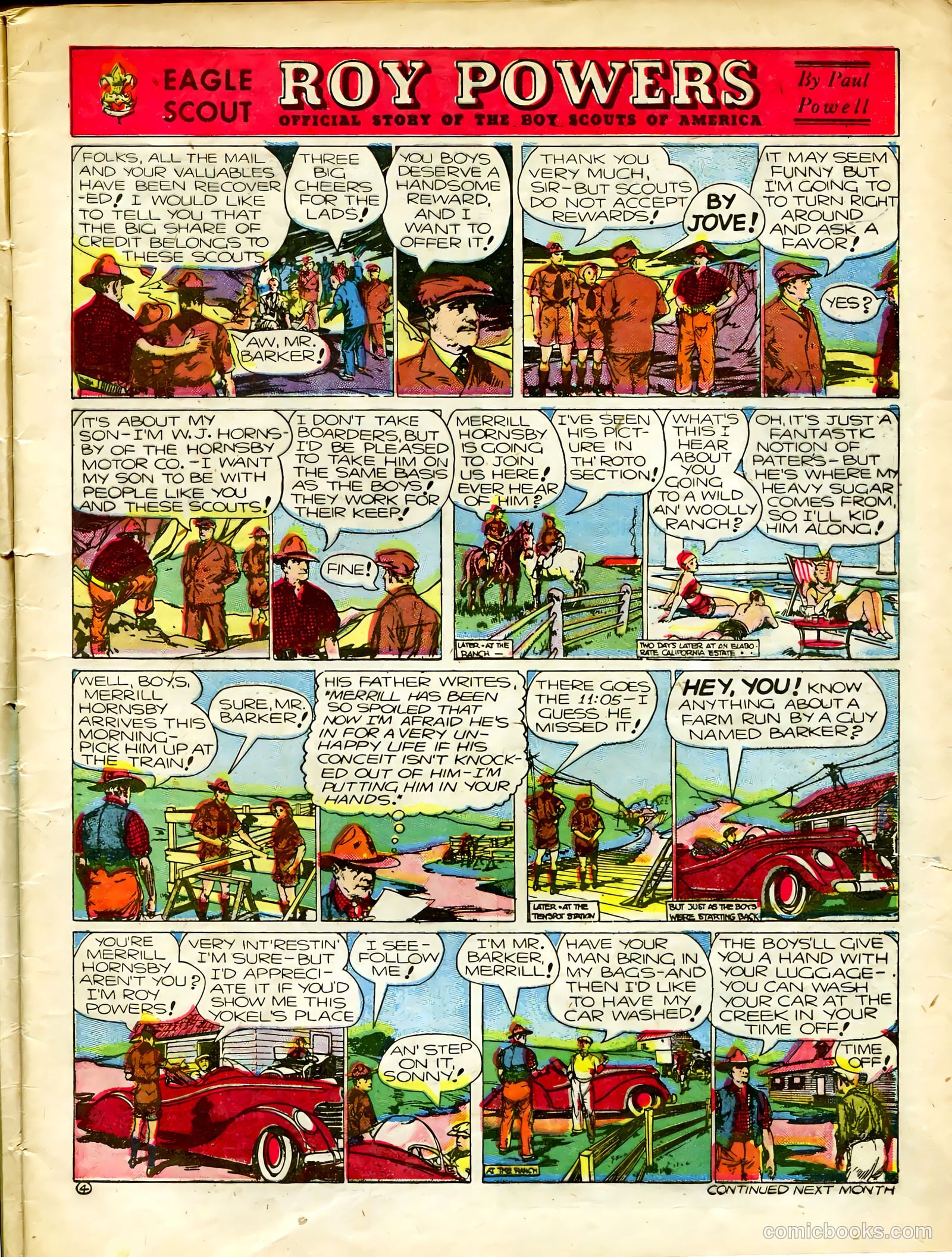 Famous Funnies #77 — page 8 of 62