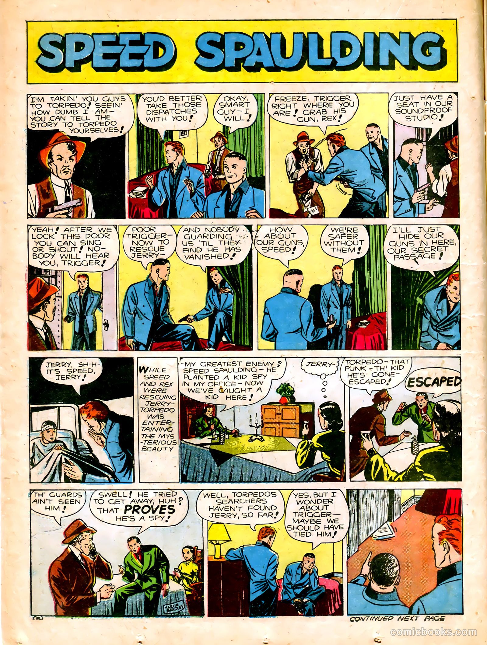 Famous Funnies #77 — page 19 of 62