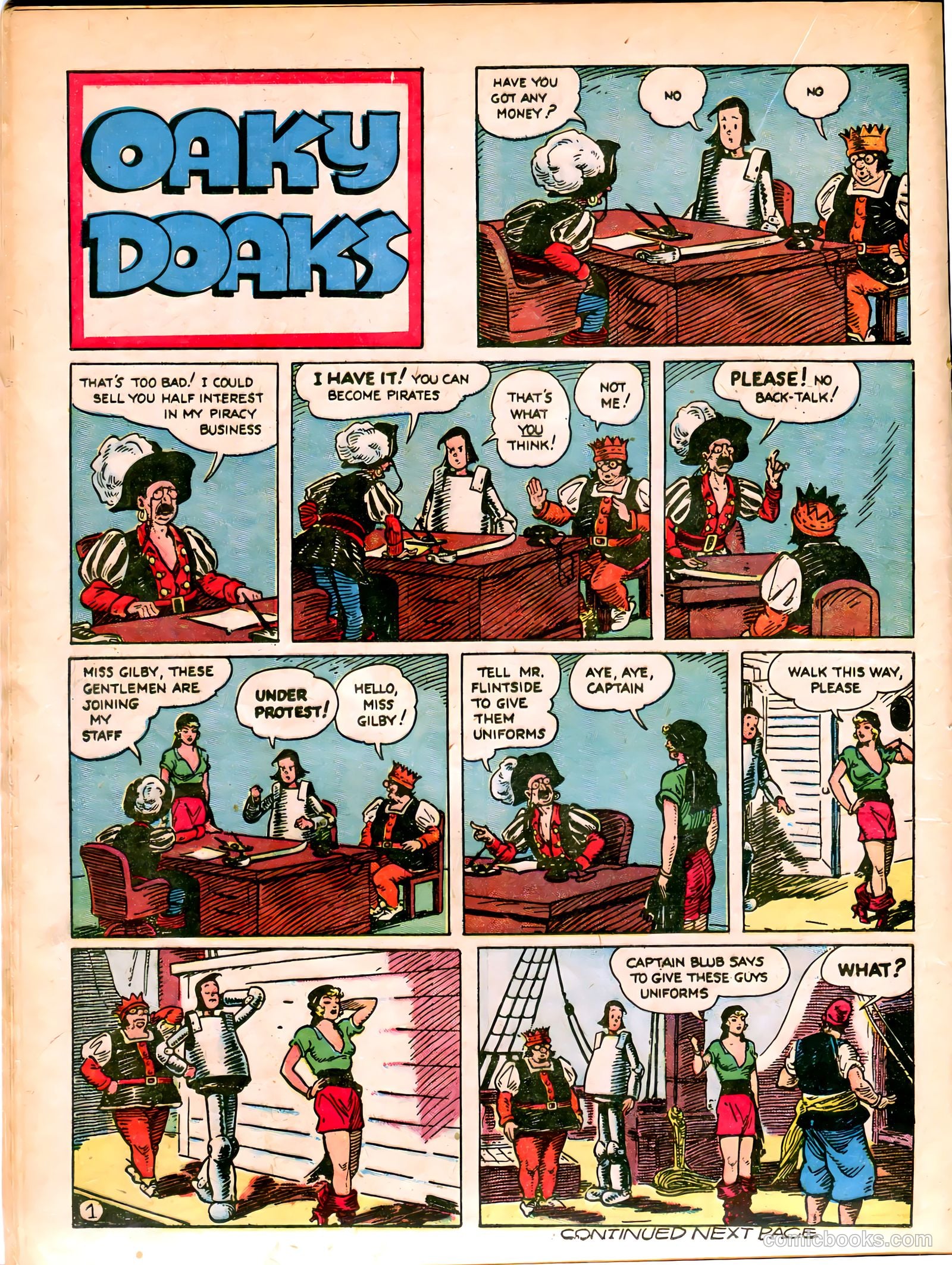 Famous Funnies #77 — page 33 of 62