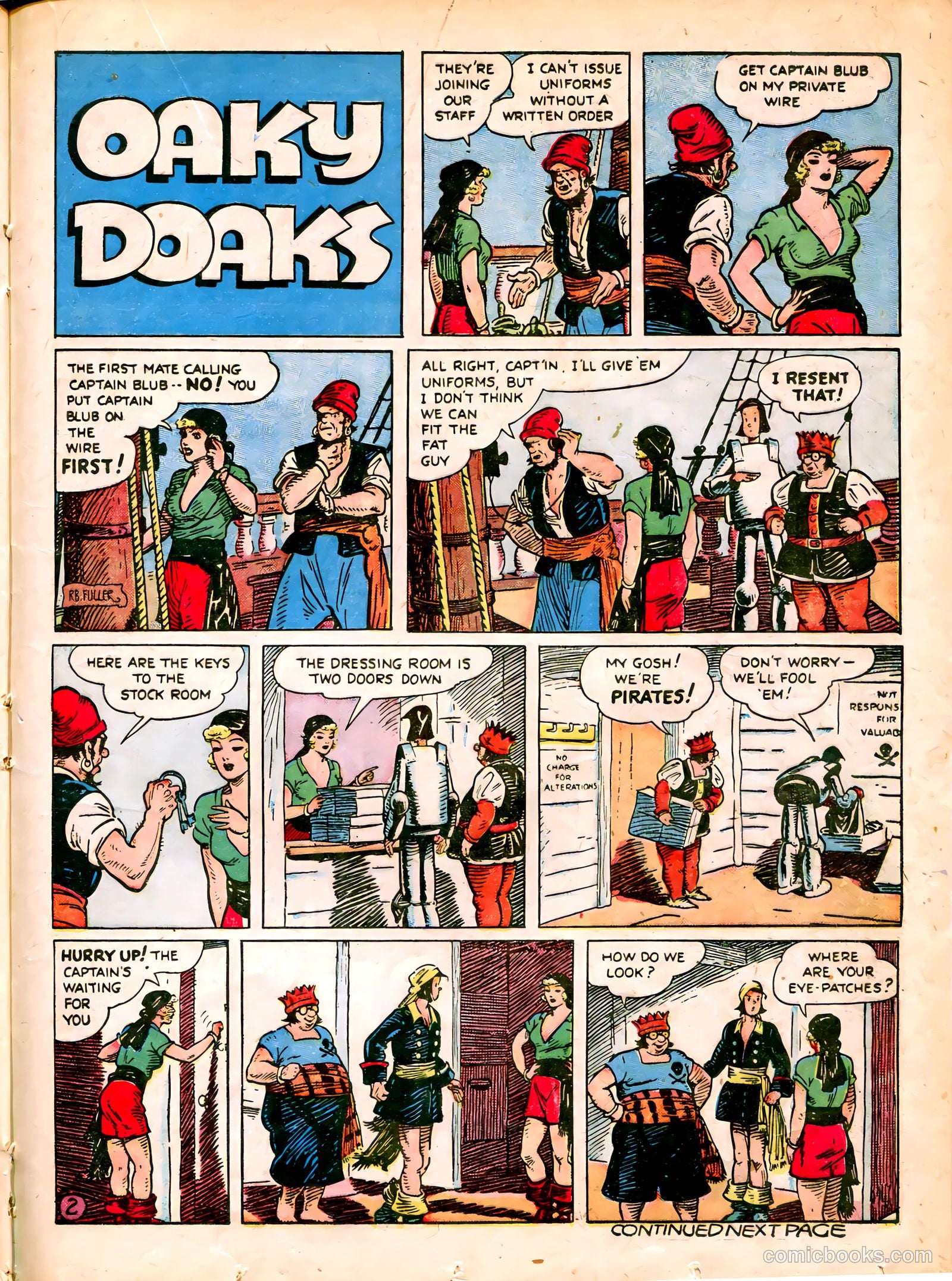 Famous Funnies #77 — page 34 of 62