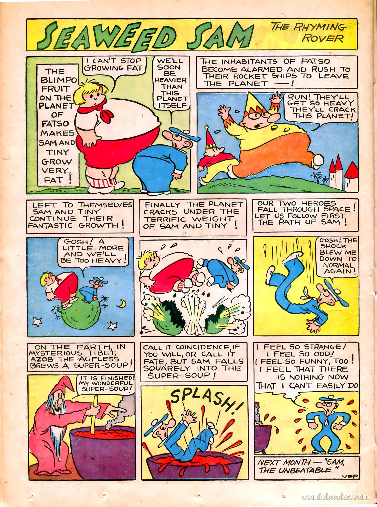 Famous Funnies #77 — page 37 of 62
