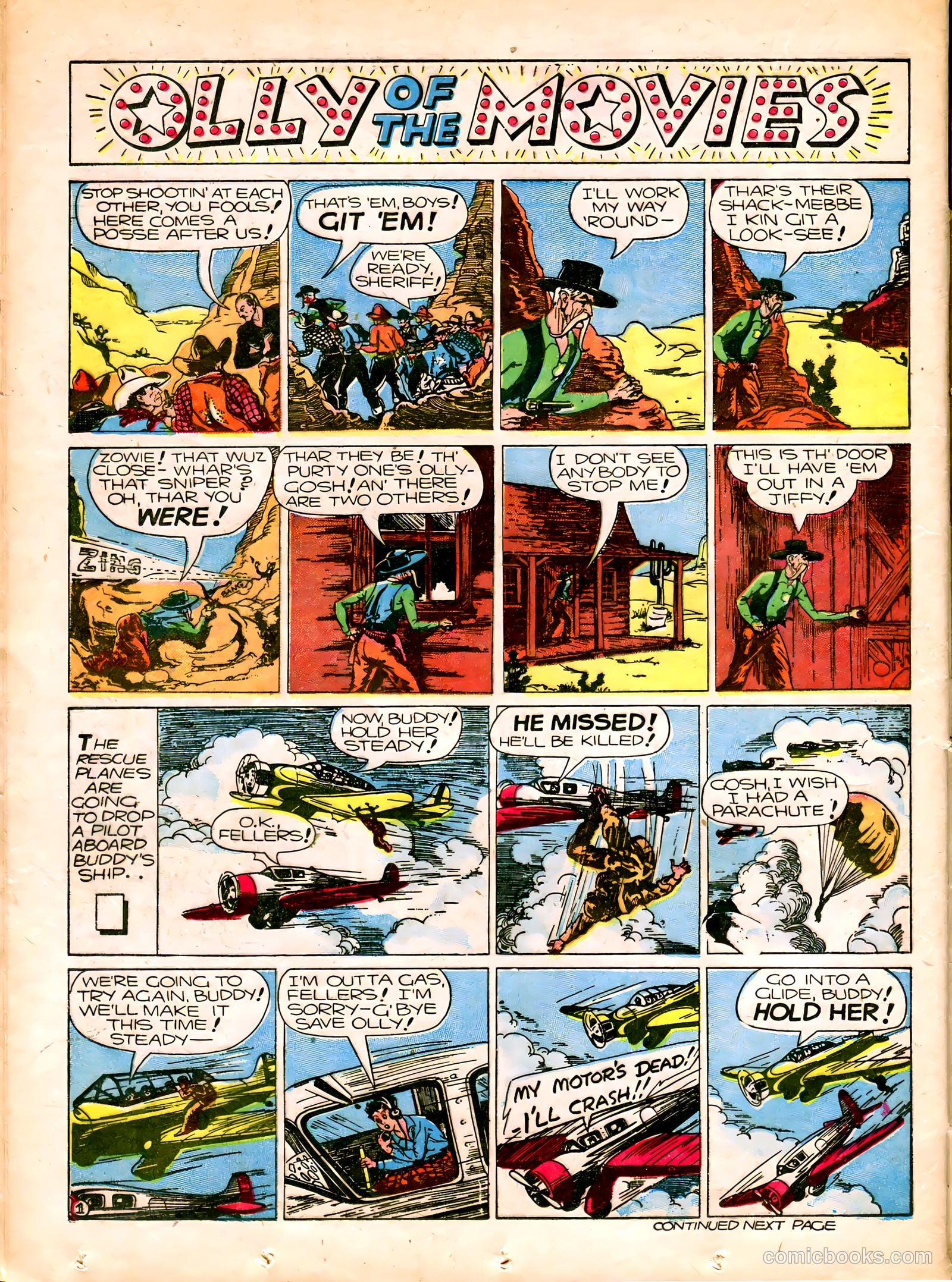 Famous Funnies #77 — page 39 of 62