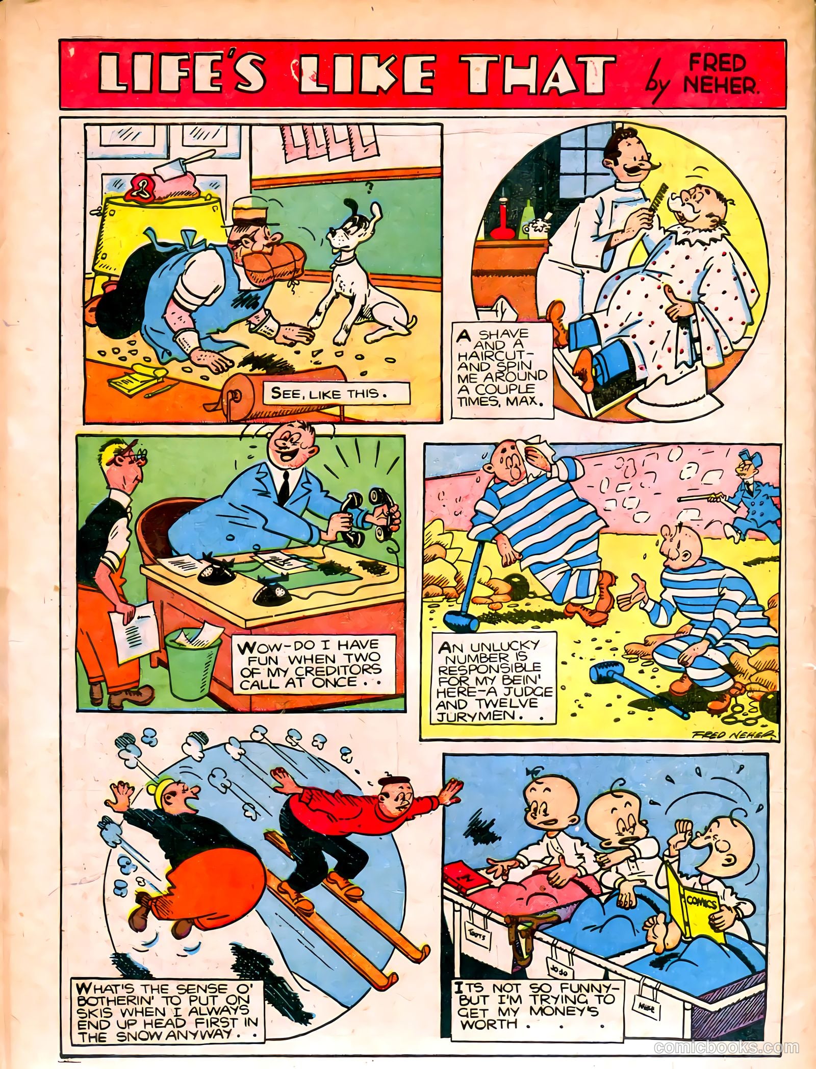 Famous Funnies #77 — page 53 of 62