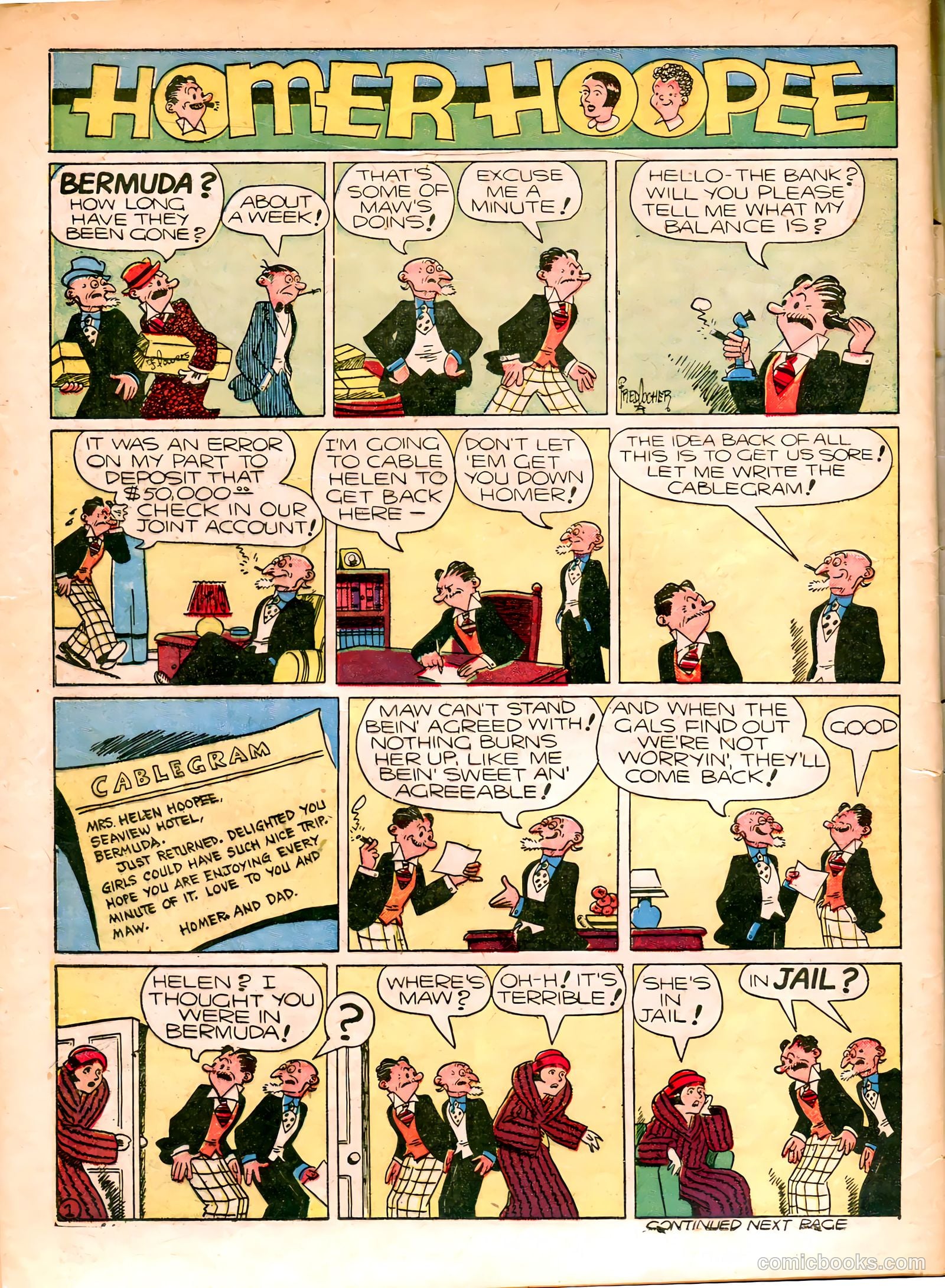 Famous Funnies #77 — page 57 of 62