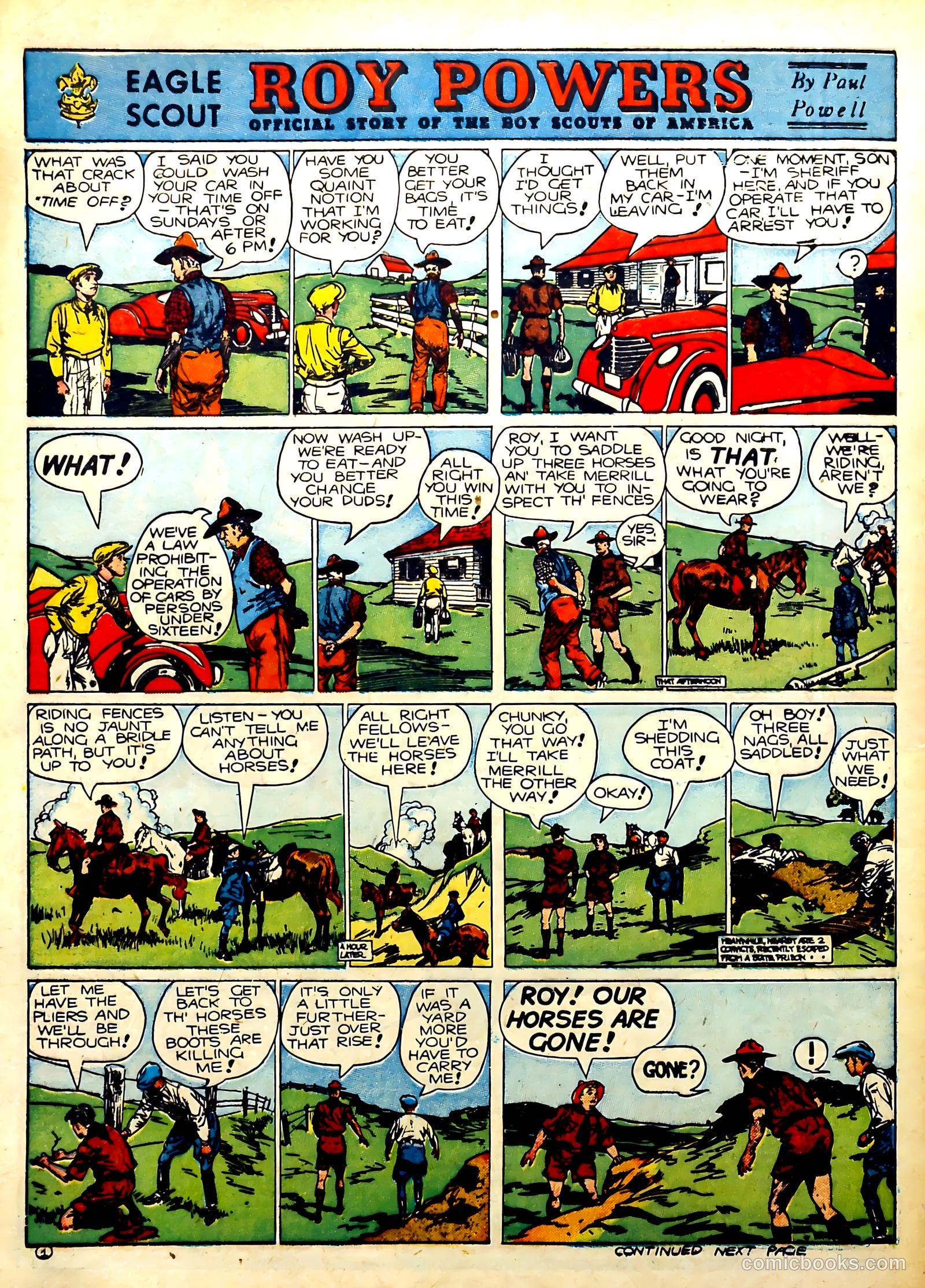 Famous Funnies #78 — page 6 of 64